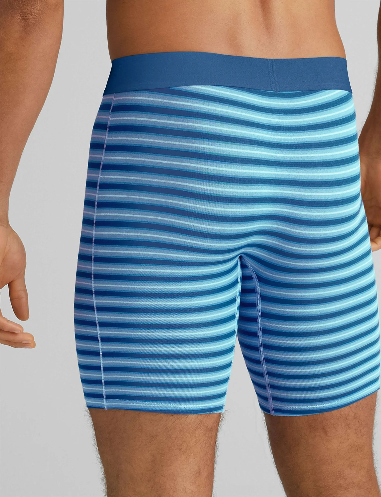 Cool Cotton Boxer Brief 8"