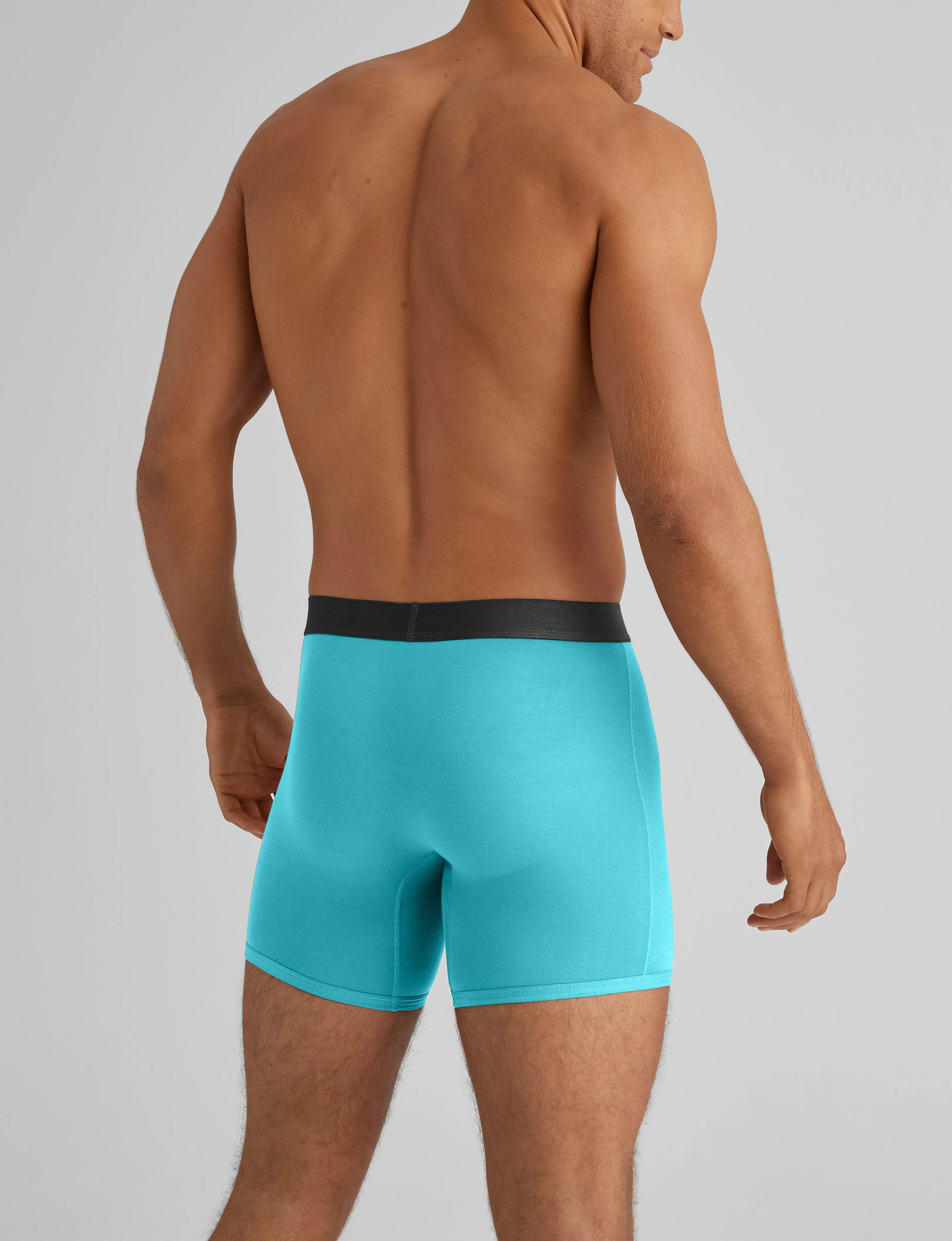 Cool Cotton Mid-Length Boxer Brief 6" (3-Pack)