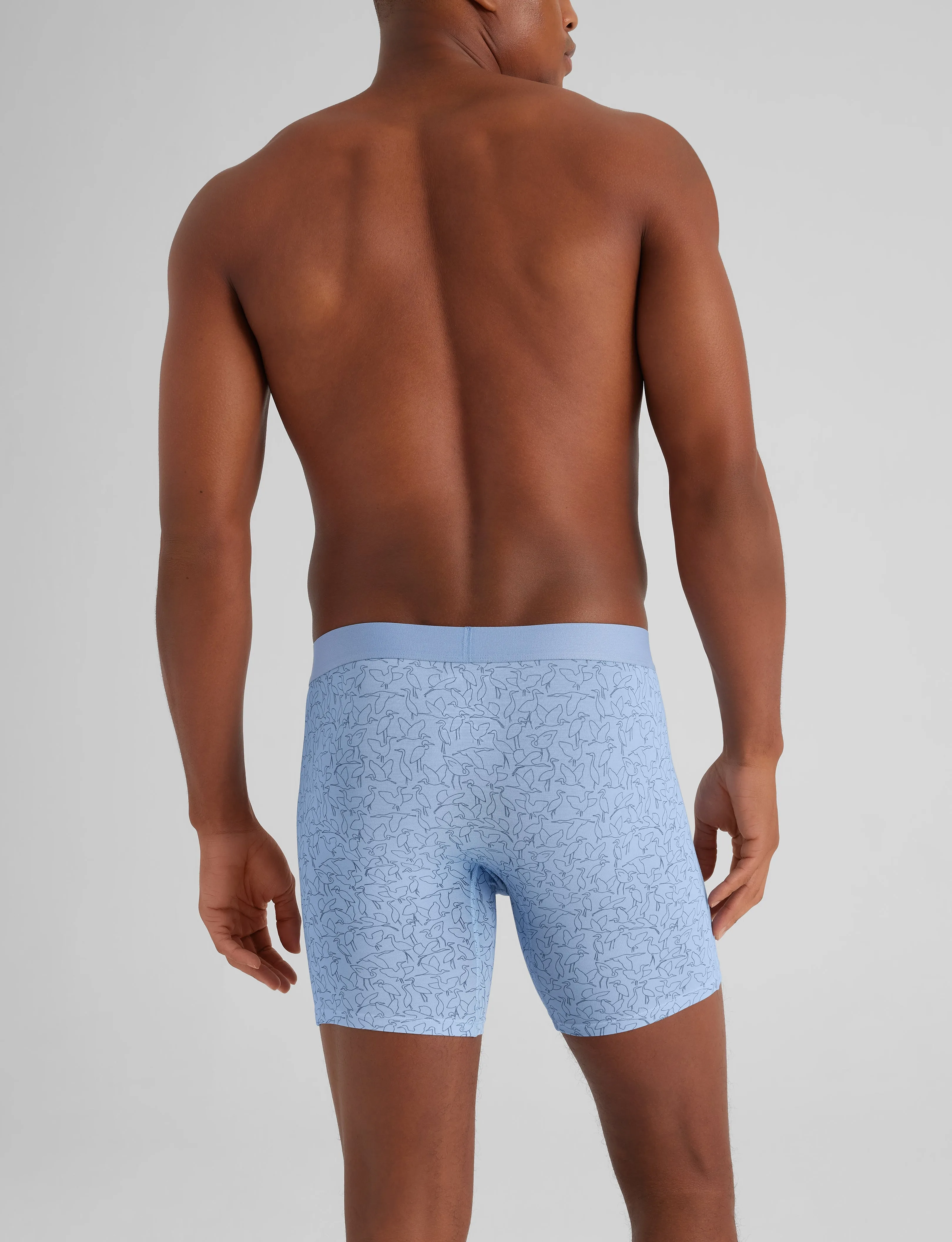 Cool Cotton Mid-Length Boxer Brief 6" (3-Pack)