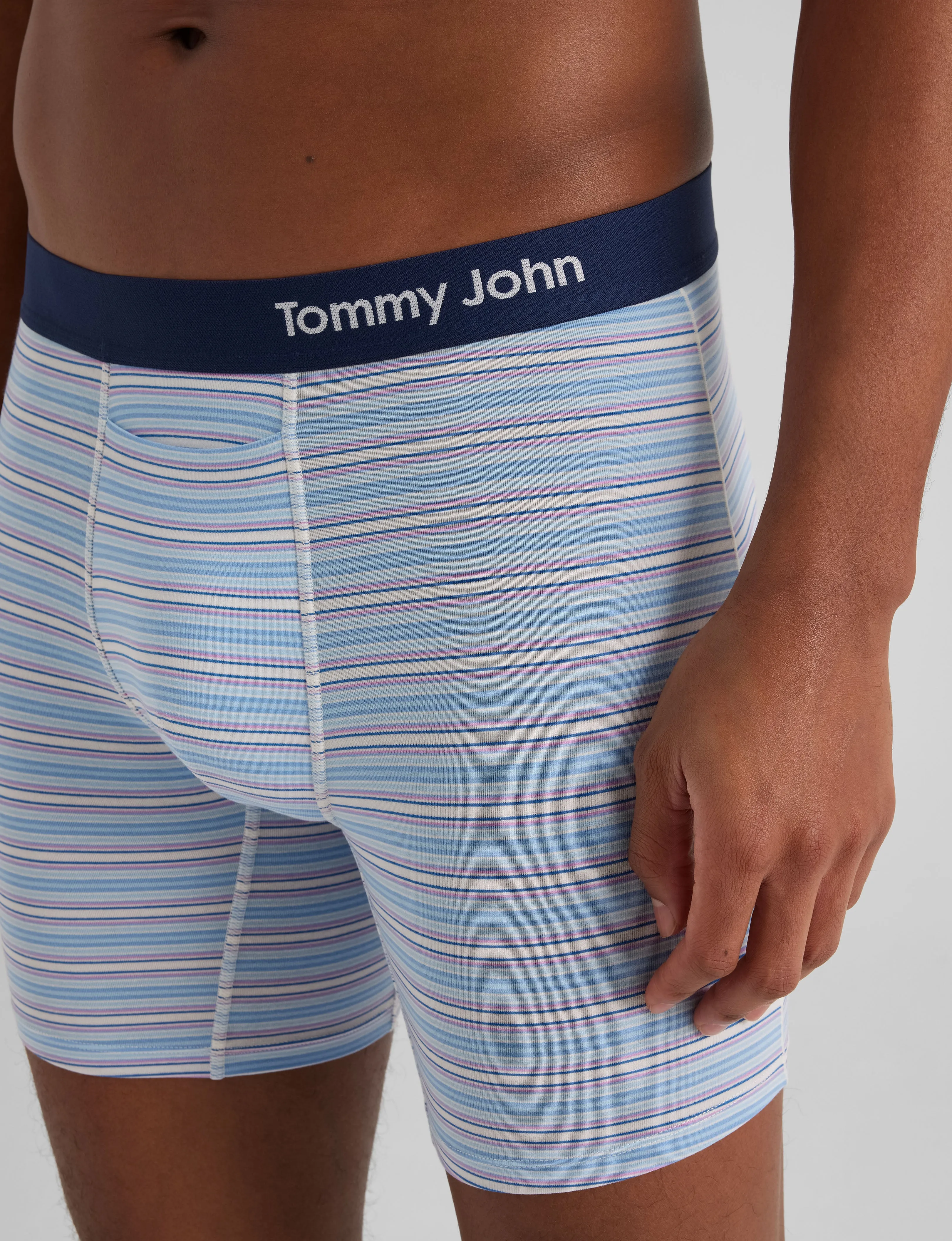 Cool Cotton Mid-Length Boxer Brief 6" (3-Pack)