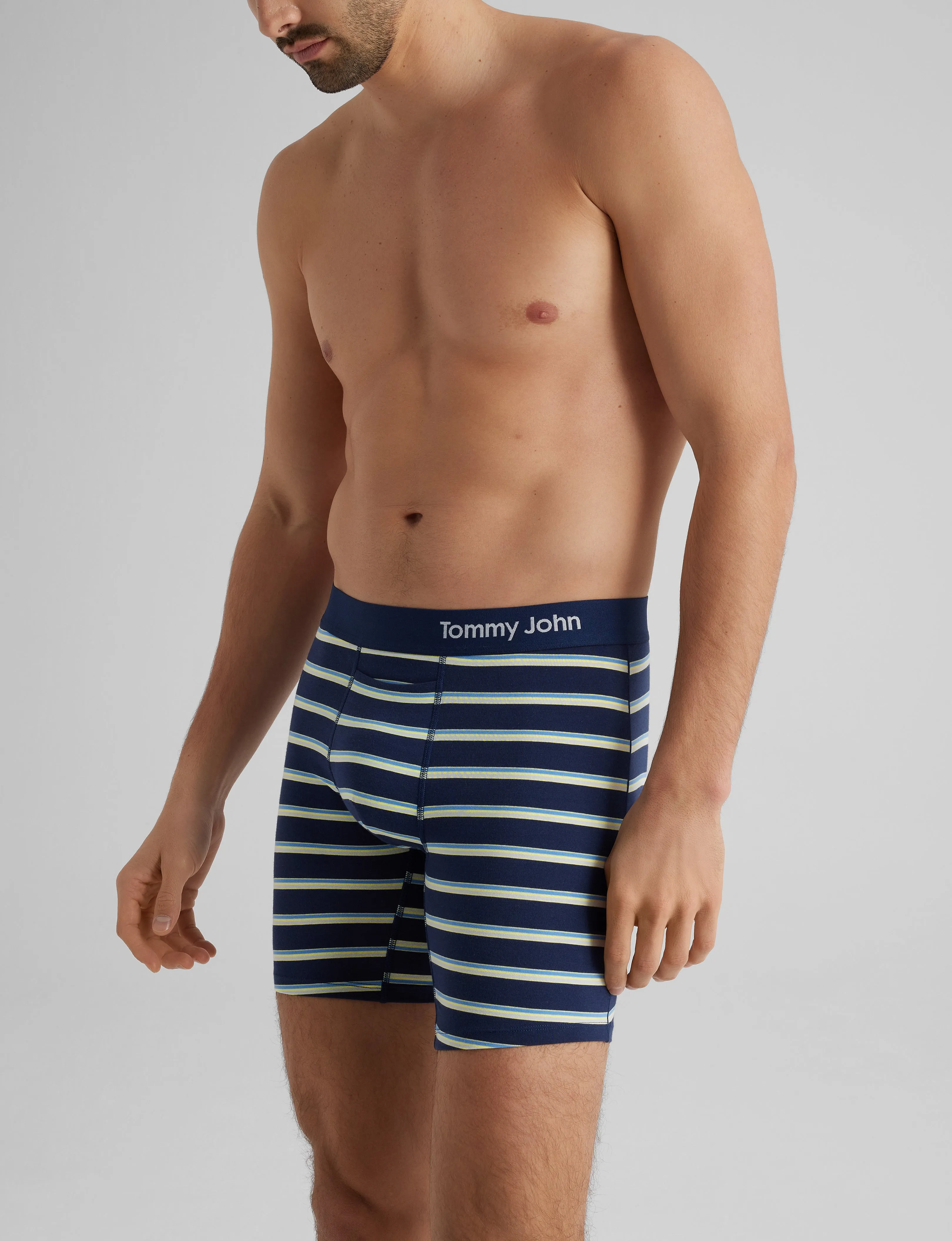 Cool Cotton Mid-Length Boxer Brief 6" (3-Pack)