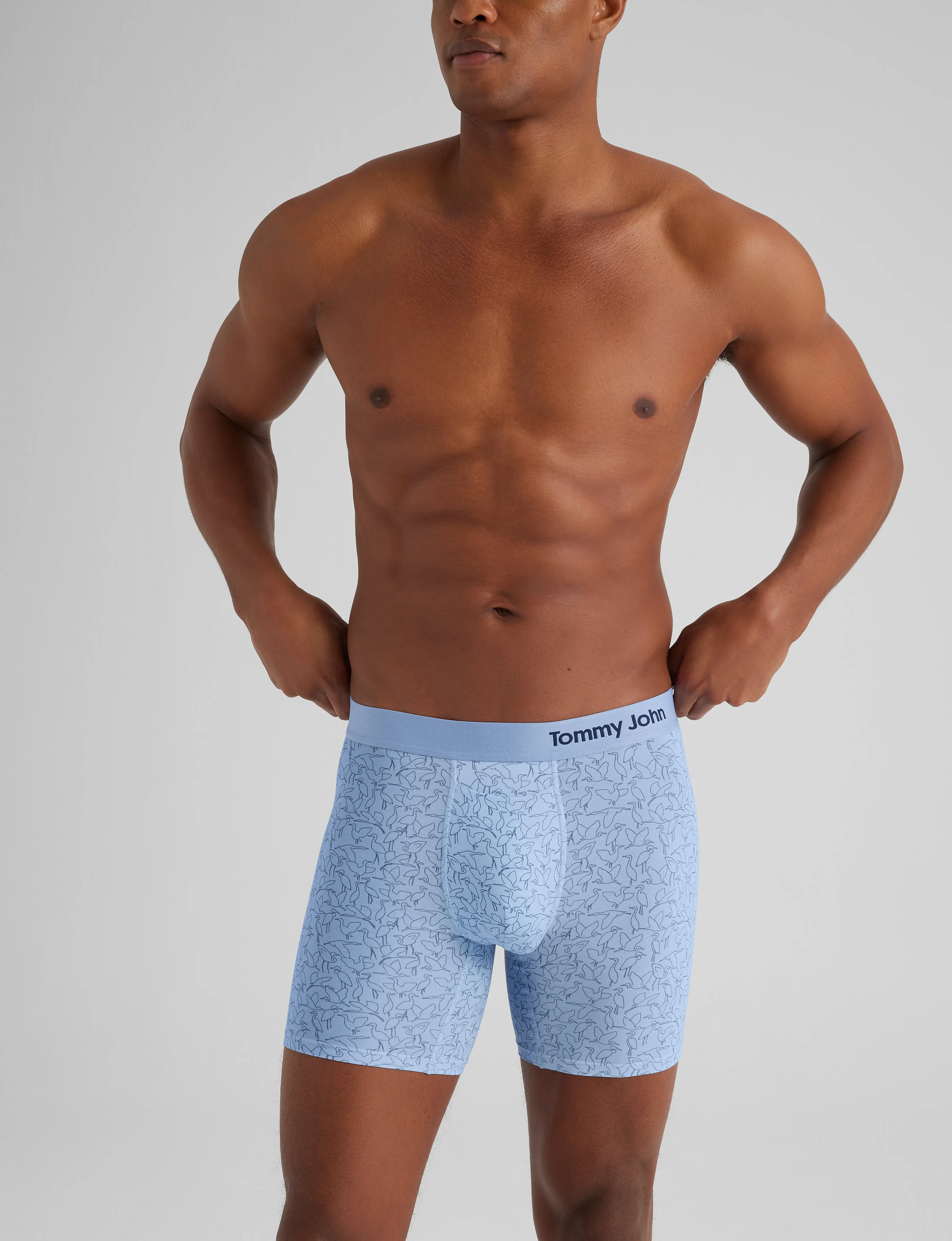 Cool Cotton Mid-Length Boxer Brief 6" (3-Pack)