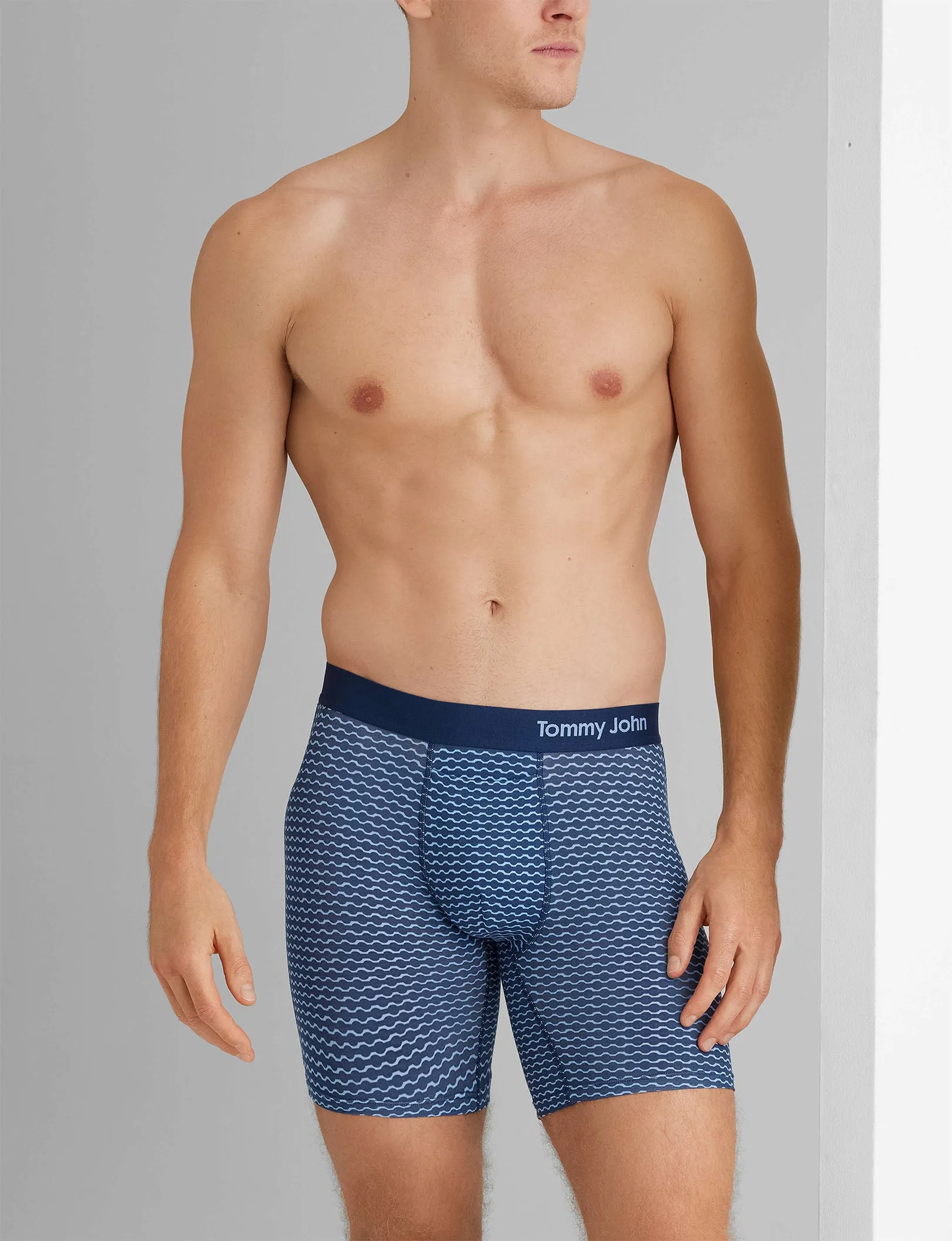 Cool Cotton Mid-Length Boxer Brief 6" (3-Pack)