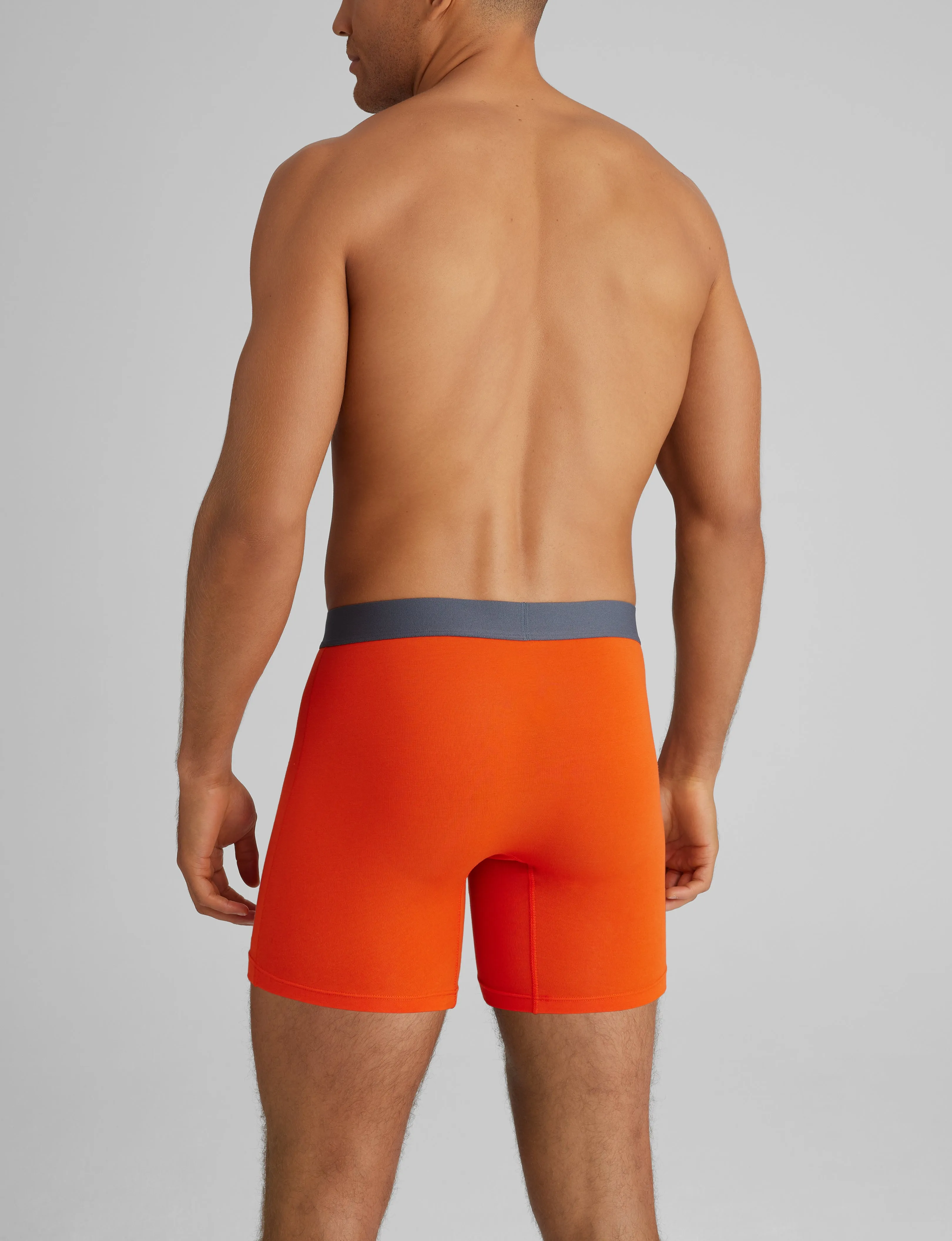 Cool Cotton Mid-Length Boxer Brief 6" (6-Pack)
