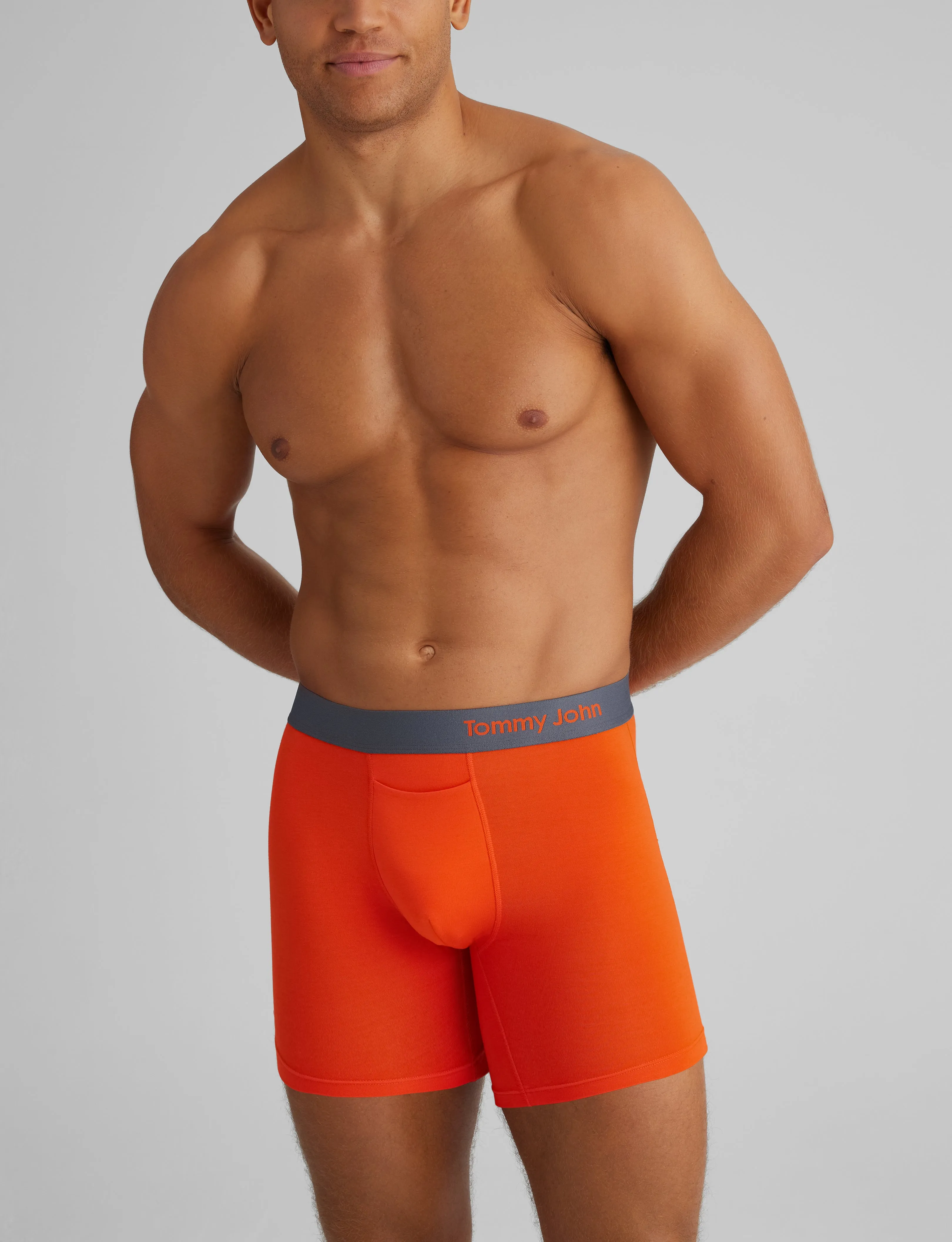 Cool Cotton Mid-Length Boxer Brief 6"