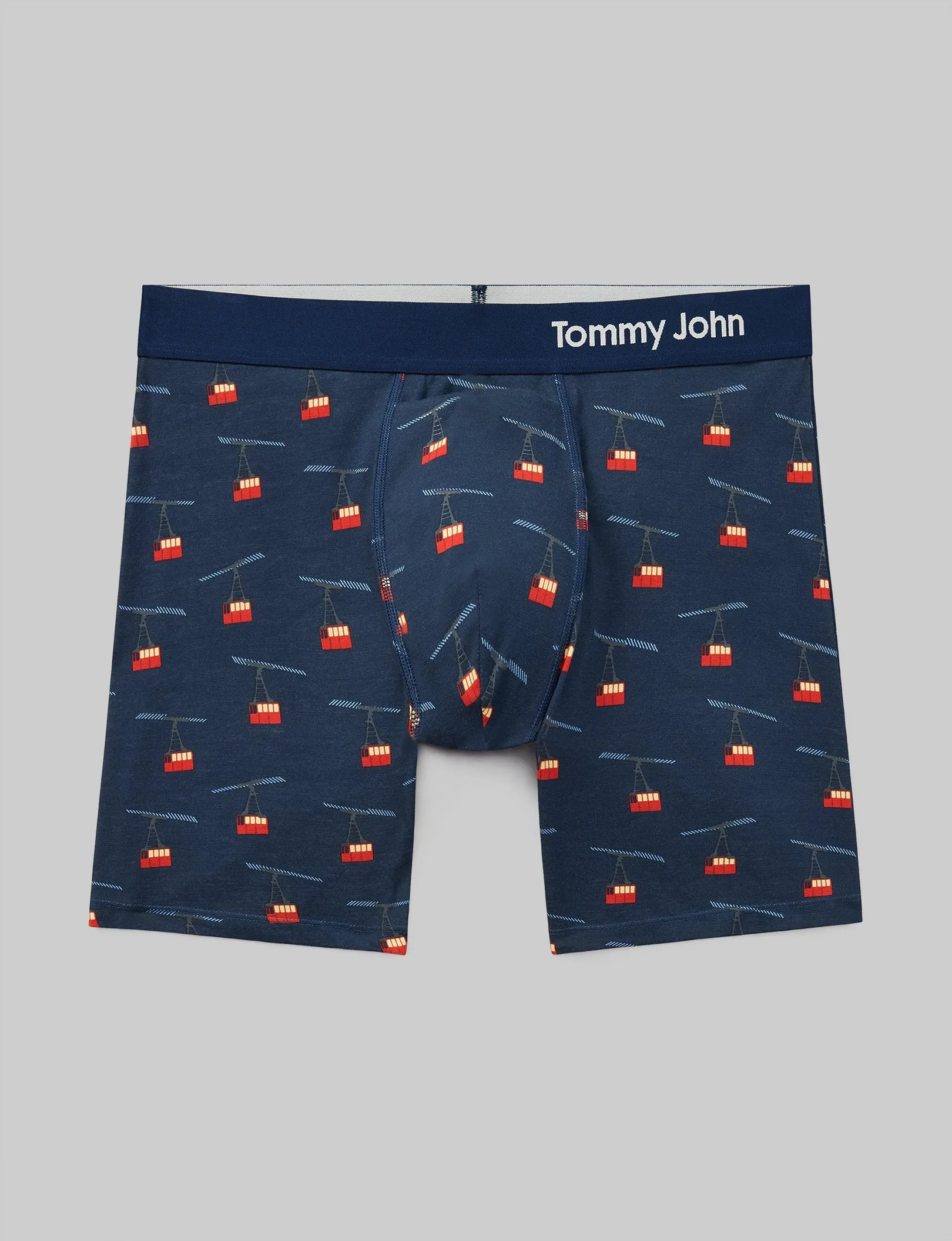 Cool Cotton Mid-Length Boxer Brief 6"