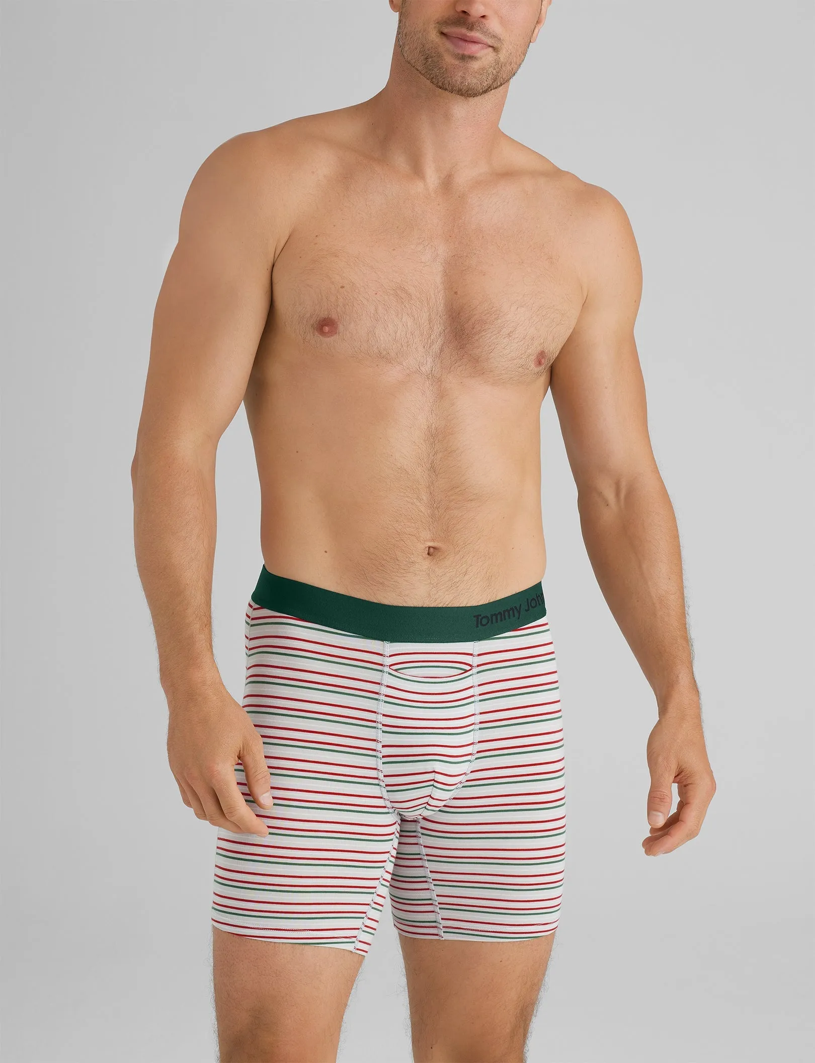 Cool Cotton Mid-Length Boxer Brief 6"