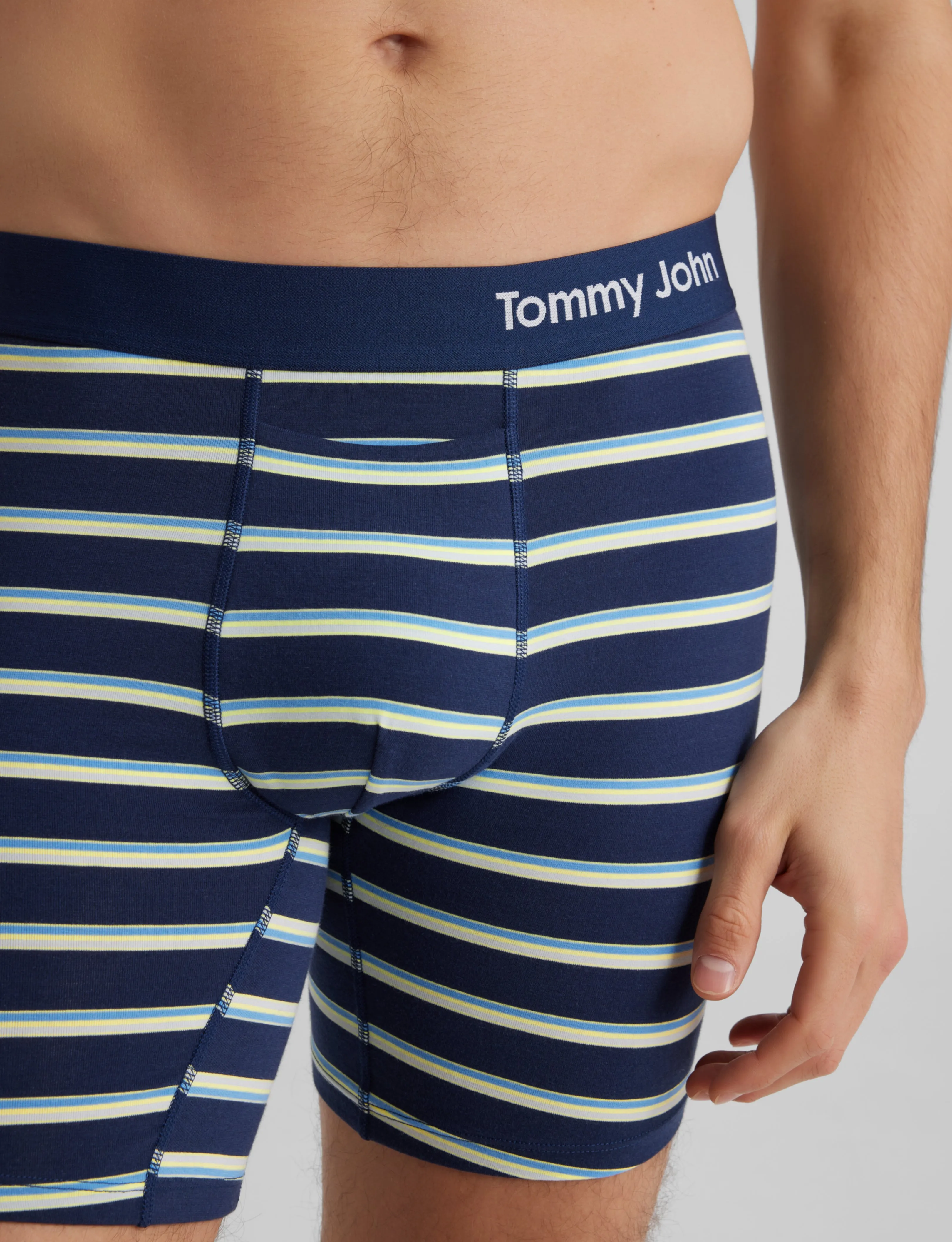 Cool Cotton Mid-Length Boxer Brief 6"