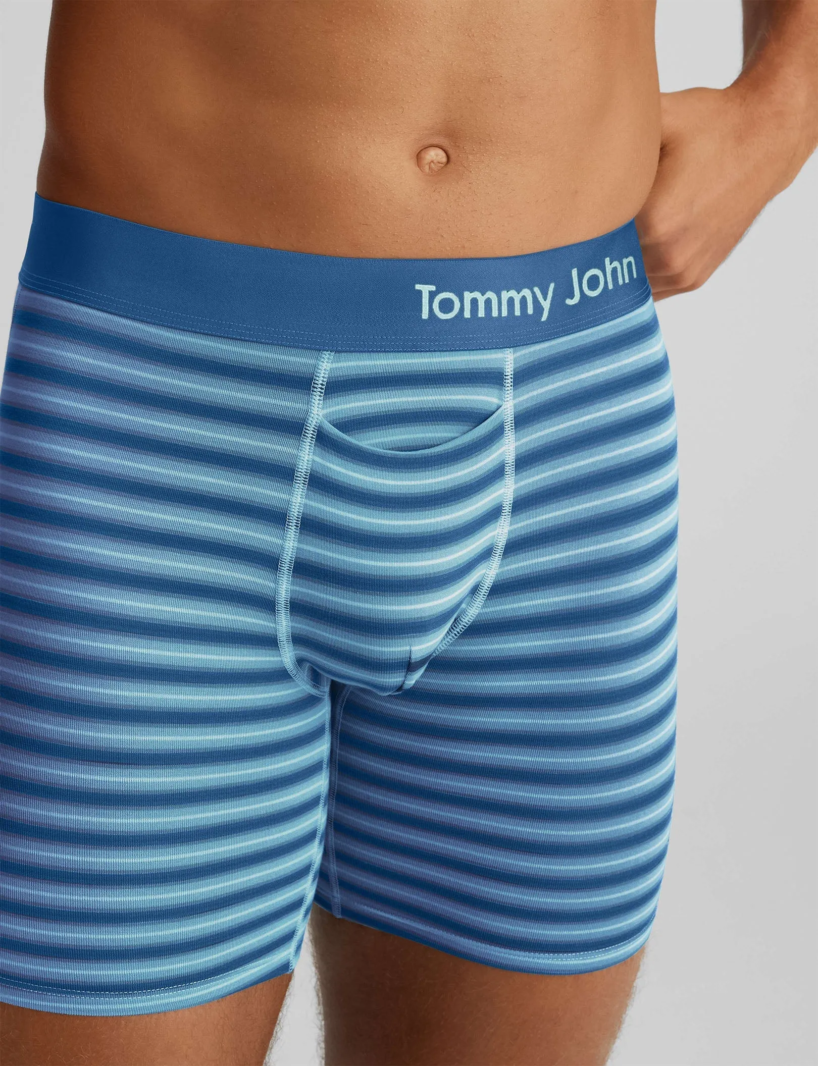 Cool Cotton Mid-Length Boxer Brief 6"