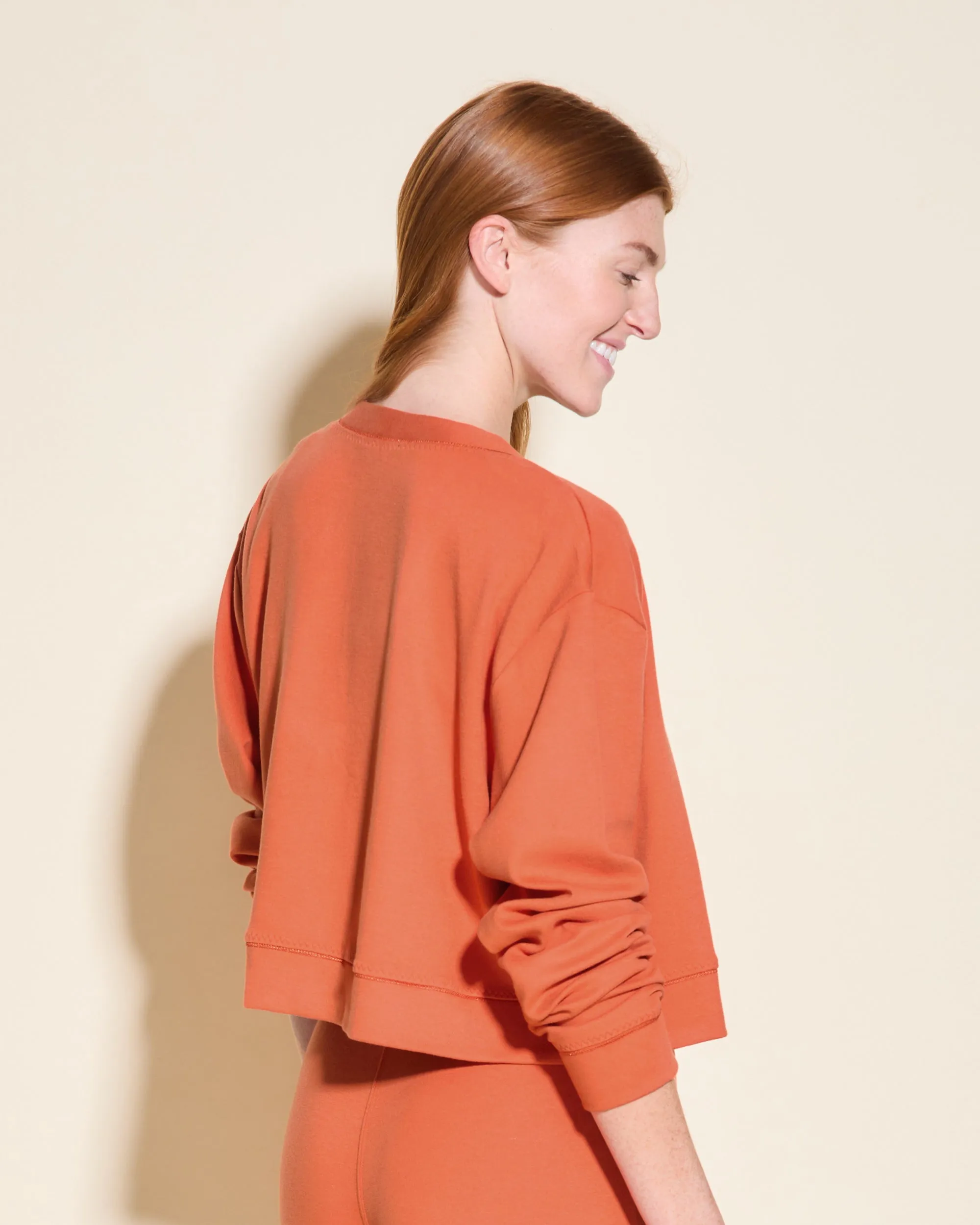 Cropped Boxy Cardigan