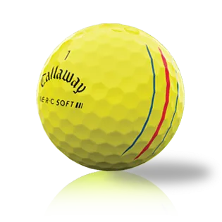 Custom Callaway ERC Soft Triple Track Yellow 2023