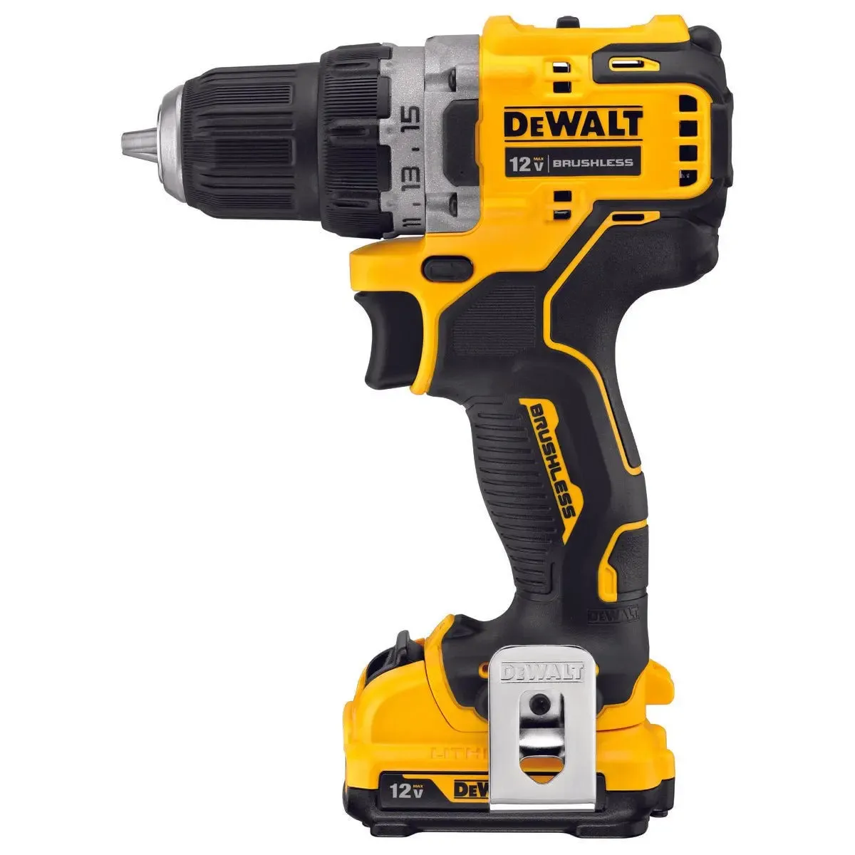DEWALT DCD701F2 XTREME™ 12V MAX* BRUSHLESS 3/8 IN. CORDLESS DRILL/DRIVER KIT
