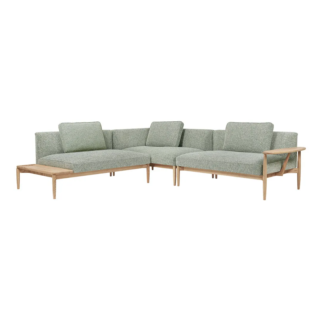 E321 Embrace Modular Sofa w/ Right Arm (54.3" L)