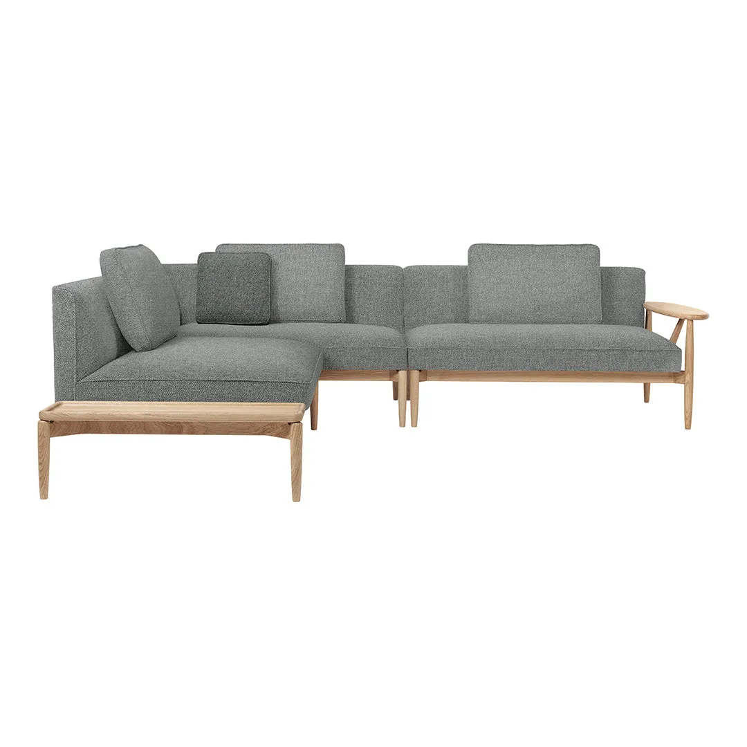 E321 Embrace Modular Sofa w/ Right Arm (54.3" L)