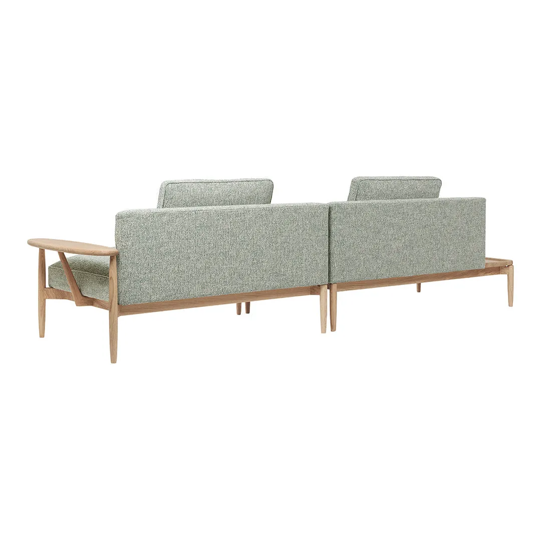 E321 Embrace Modular Sofa w/ Right Arm (54.3" L)