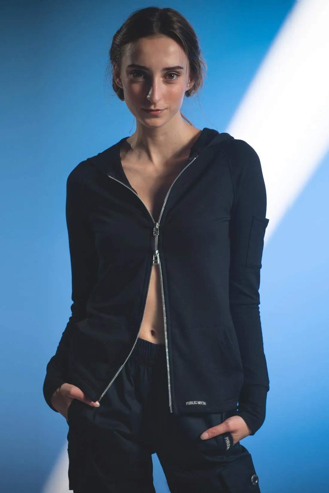 Eco Two Way Zip Hoodie