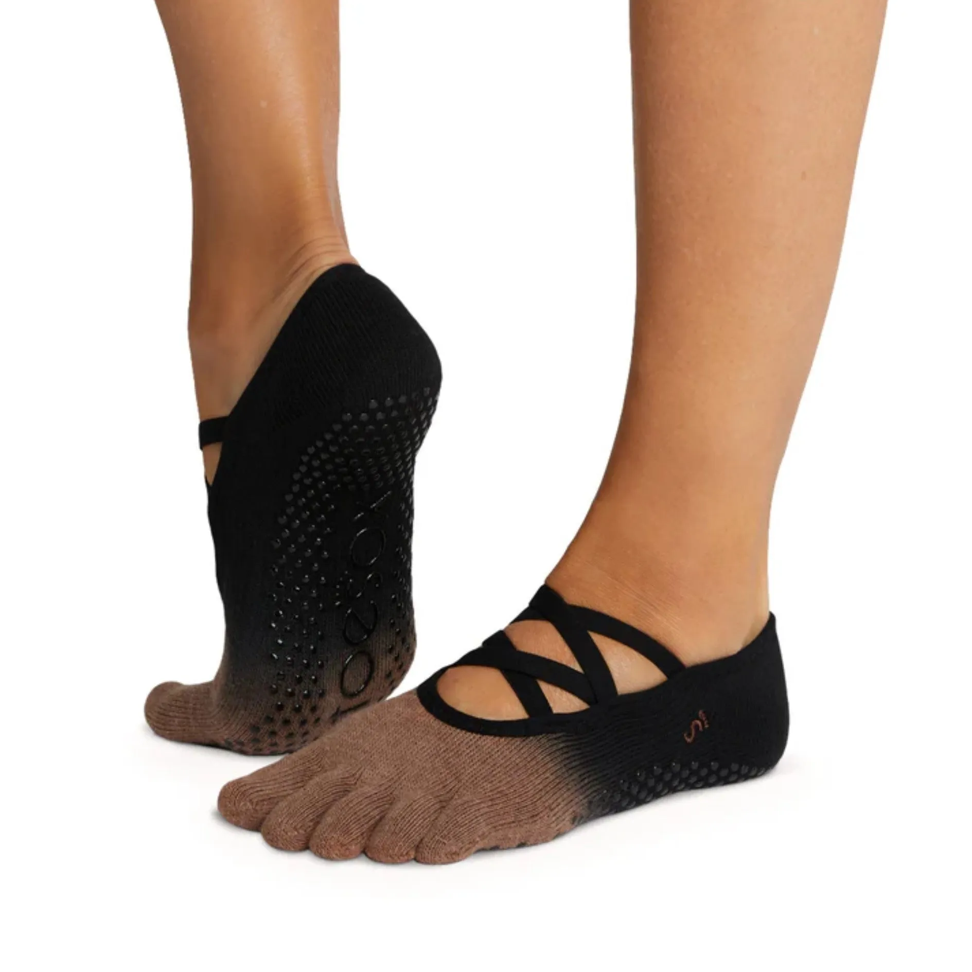 Elle Full Toe Grip Socks  (Barre / Pilates / Yoga)