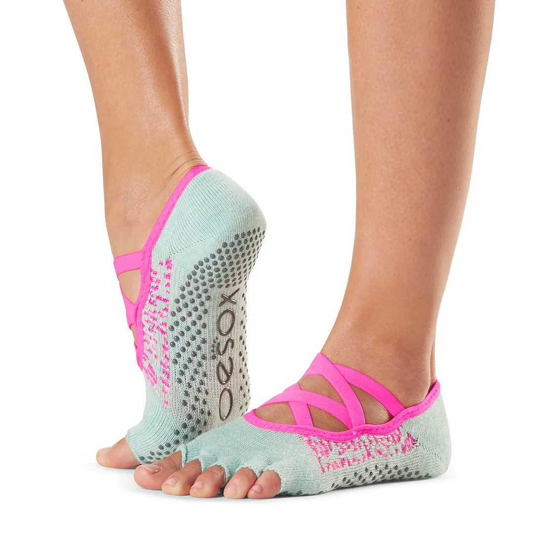 Elle Half Toe - Grip Socks (Barre / Pilates / Yoga)