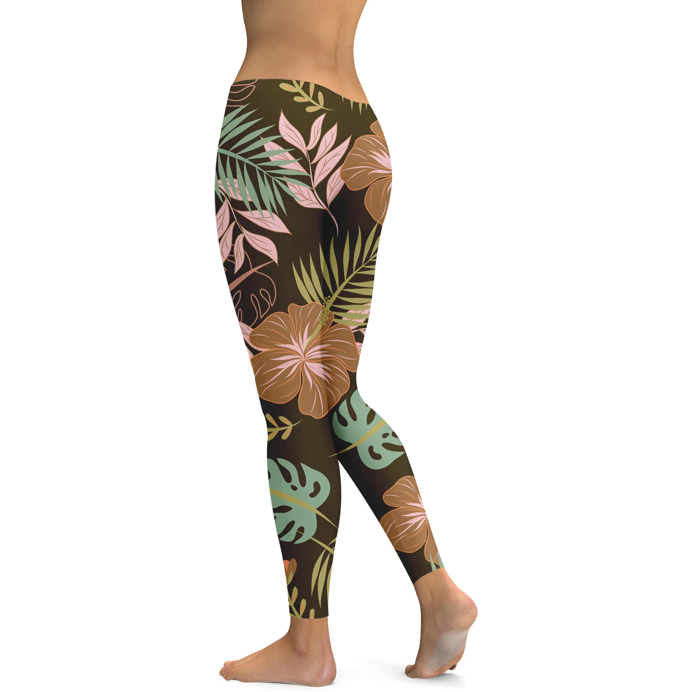 Fall Floral Leggings