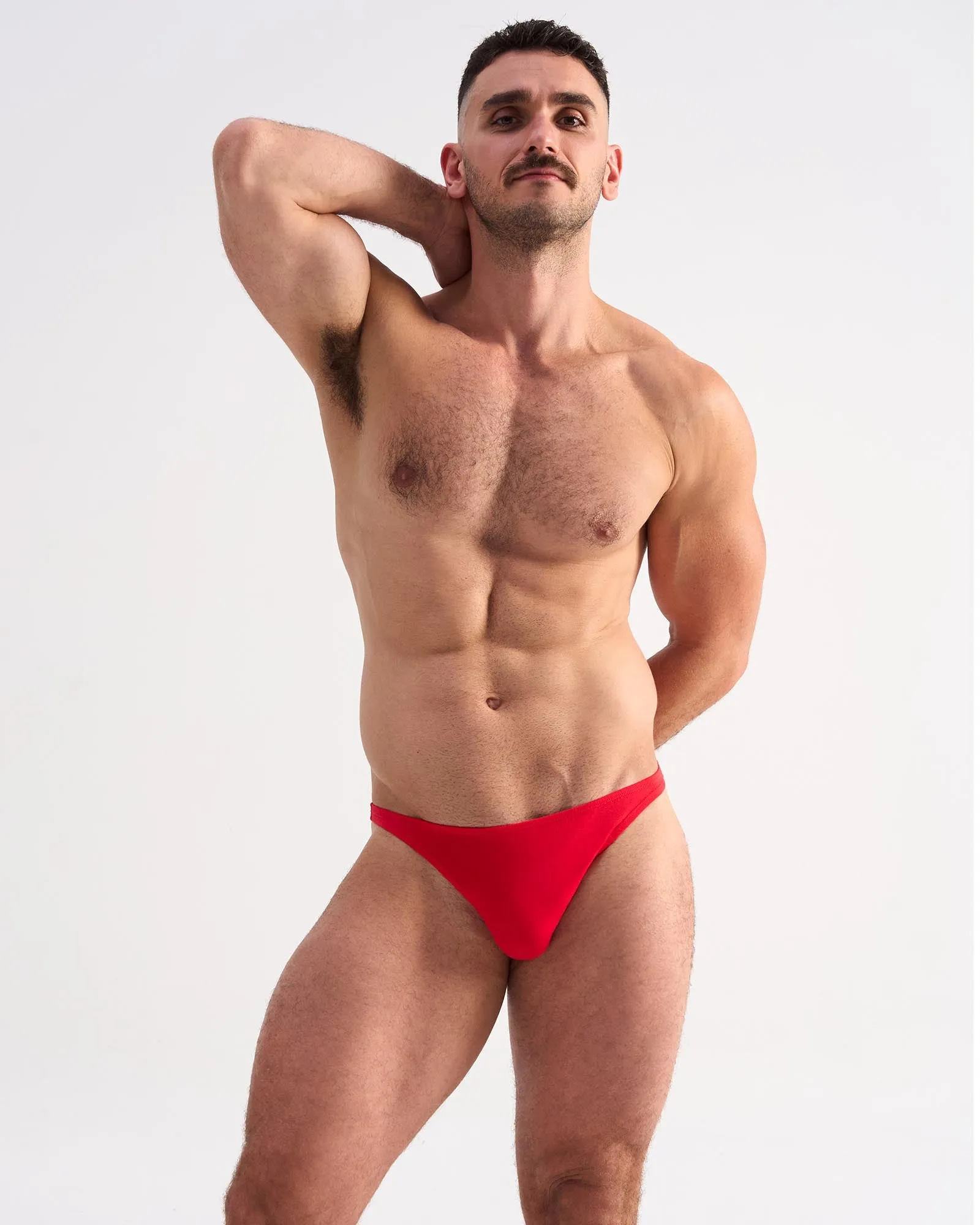Flirt Cotton Thong - Crimson