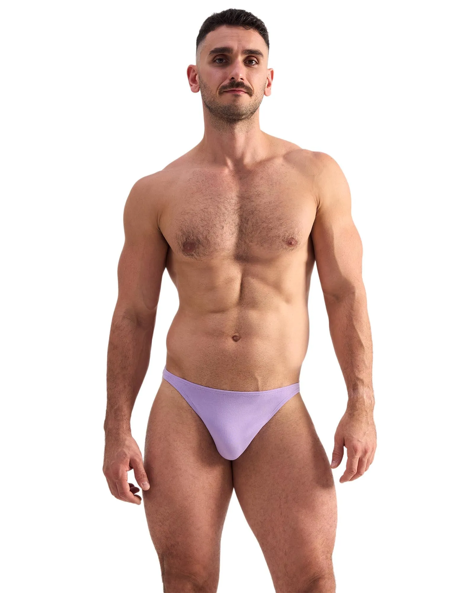 Flirt Cotton Thong - Lilac