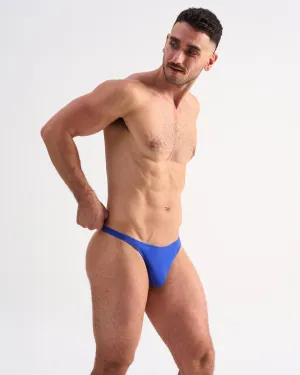 Flirt Cotton Thong - Ultramarine