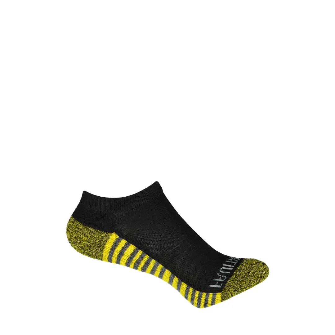 Fruit Of The Loom - Kids' 10 Pack No Show Sock (FRB10293NX BKAST)