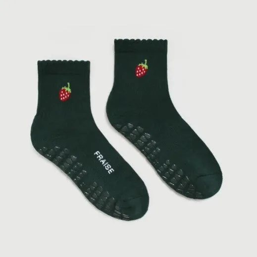 Garden Party Ankle Grip Sock - (Barre/Pilates)