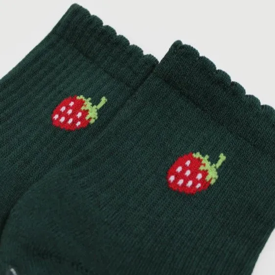 Garden Party Ankle Grip Sock - (Barre/Pilates)