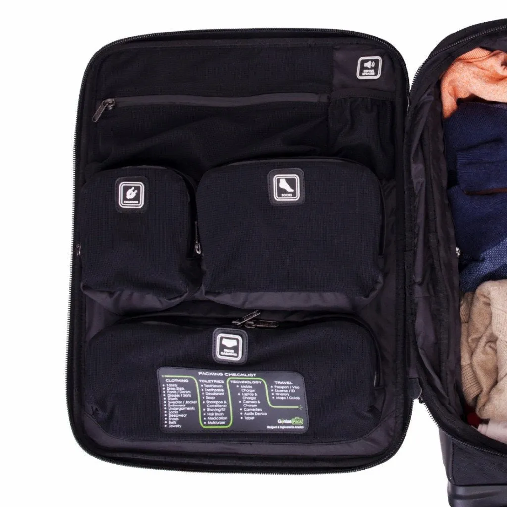 Genius Pack G3 22" 4-Wheel Carry-On Luggage