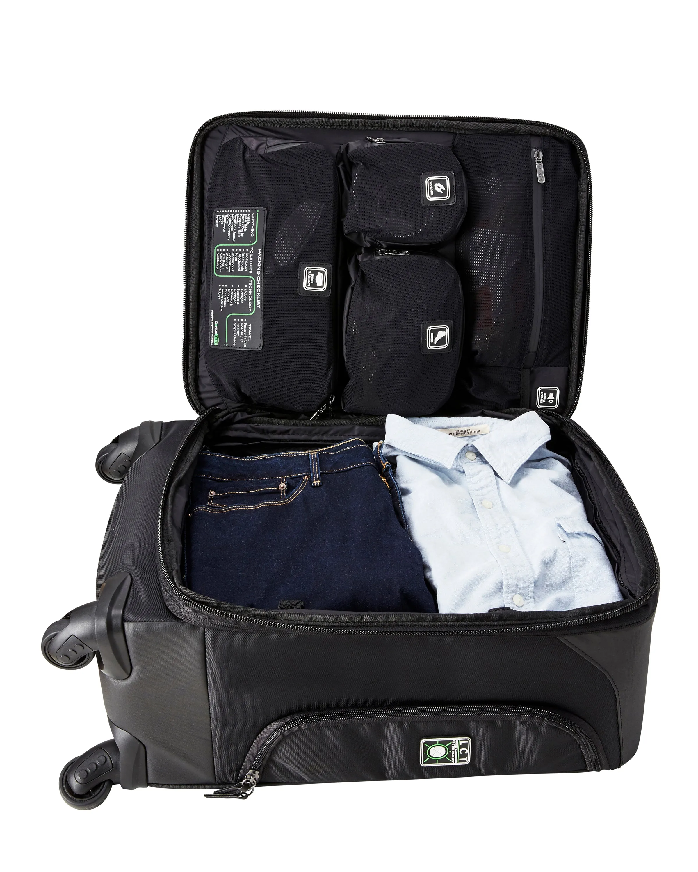Genius Pack G4 22" 4-Wheel Carry-On Luggage