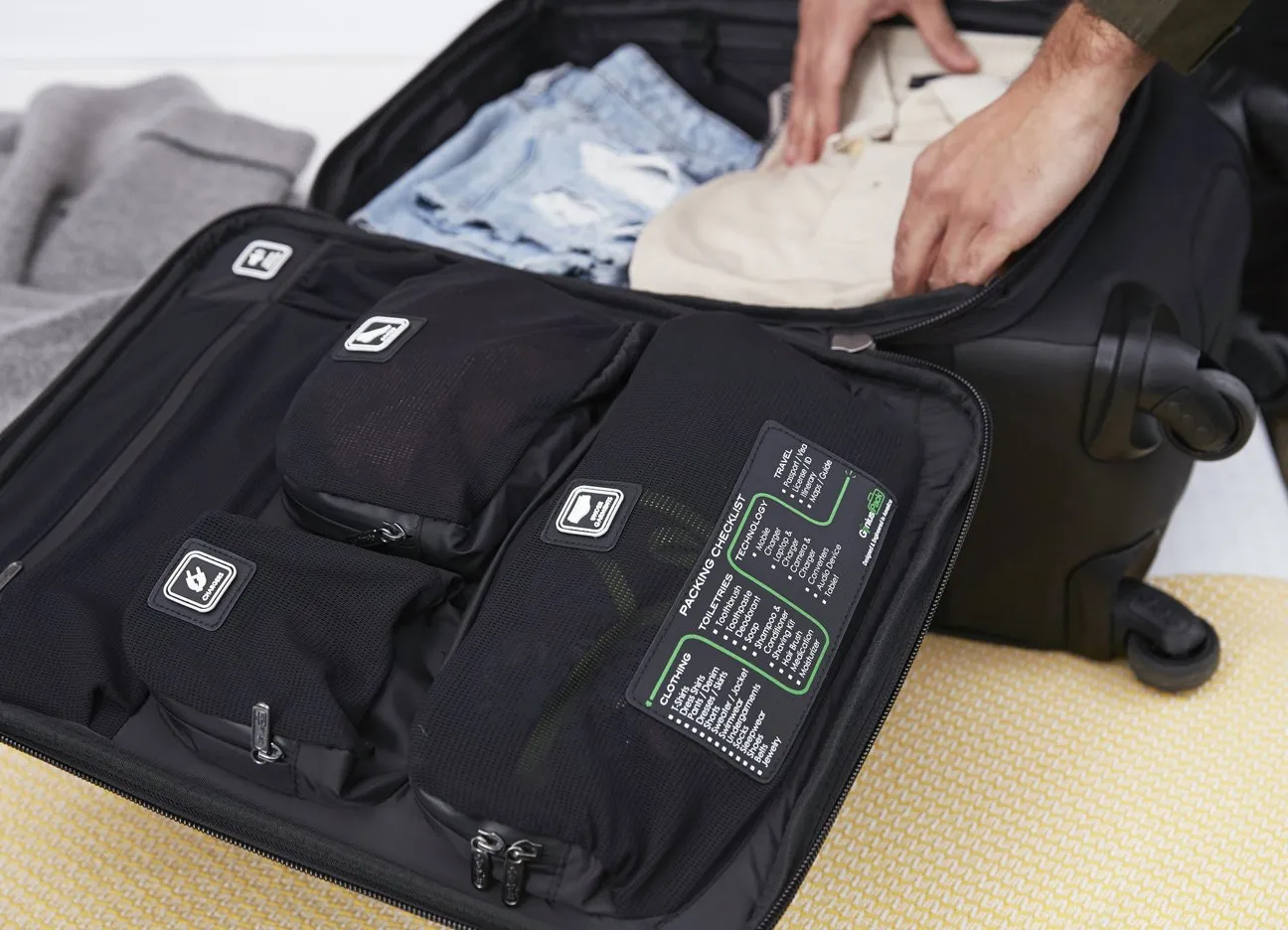 Genius Pack G4 22" 4-Wheel Carry-On Luggage