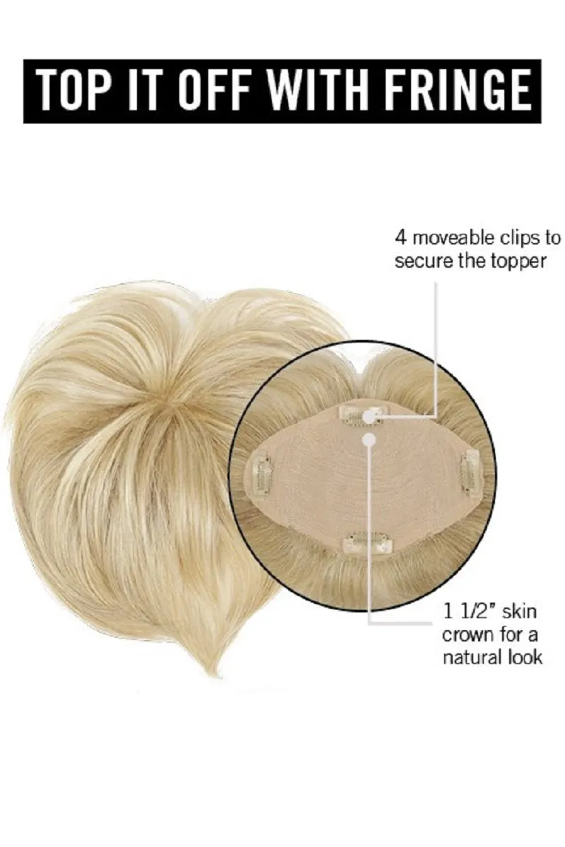 Hairdo Wigs Toppers - Top It Off with Fringe