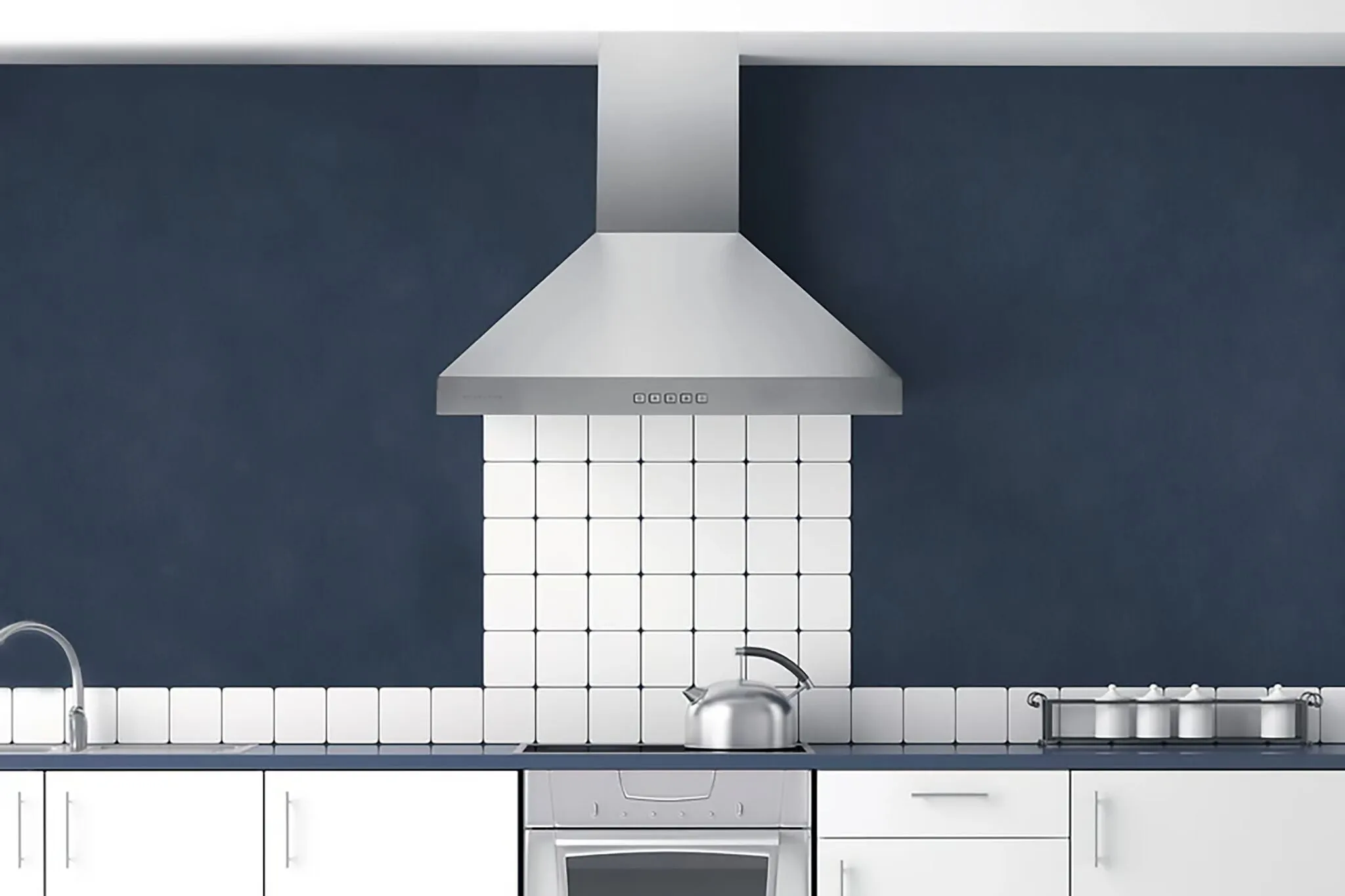 Hauslane Stainless Steel 30" 860 CFM Chimney Range Hood - WM-530SS-30P
