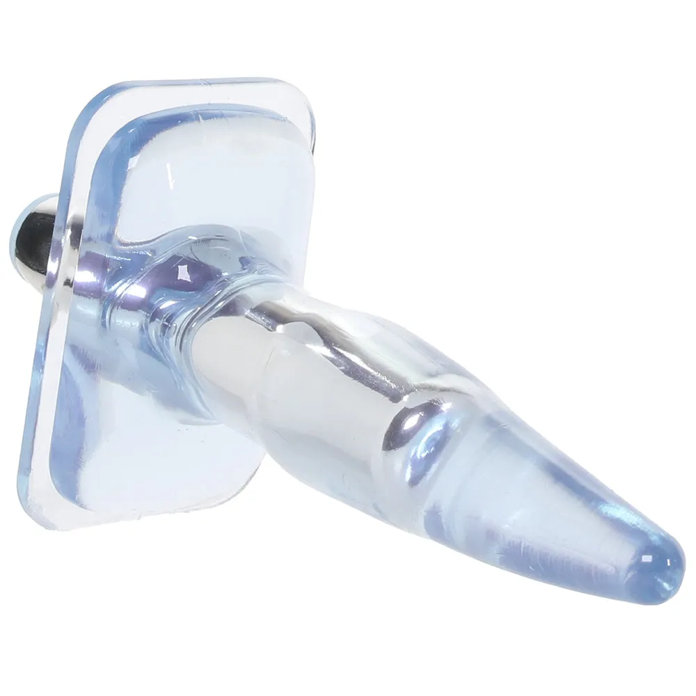 High Intensity Vibro Tease Anal Probe in Ice Blue