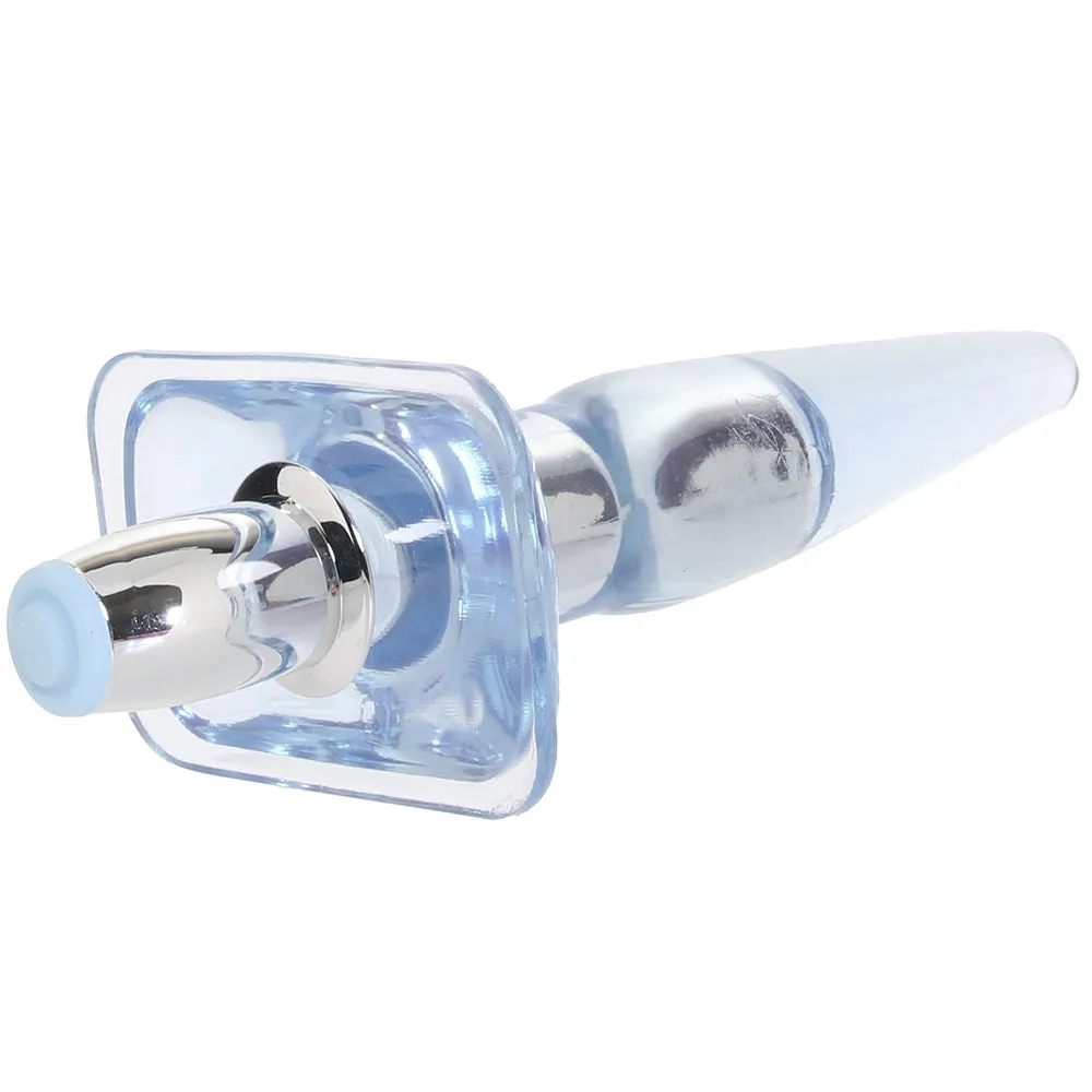 High Intensity Vibro Tease Anal Probe in Ice Blue