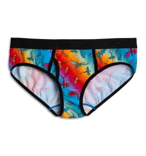 Iconic Briefs - Pride Rainbow Dragon