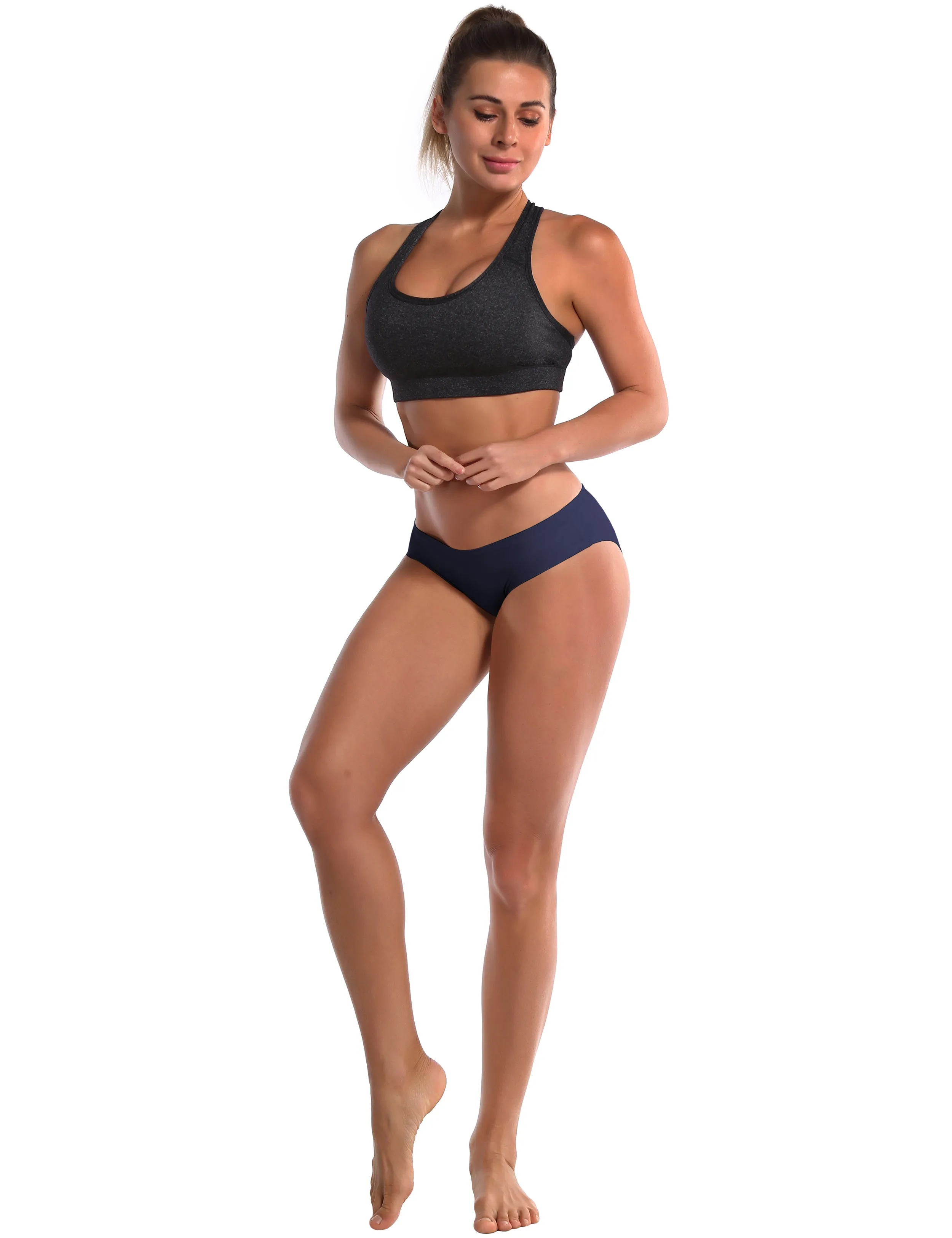 Invisibles Sports Bikini Underwear darknavy_yogastudio