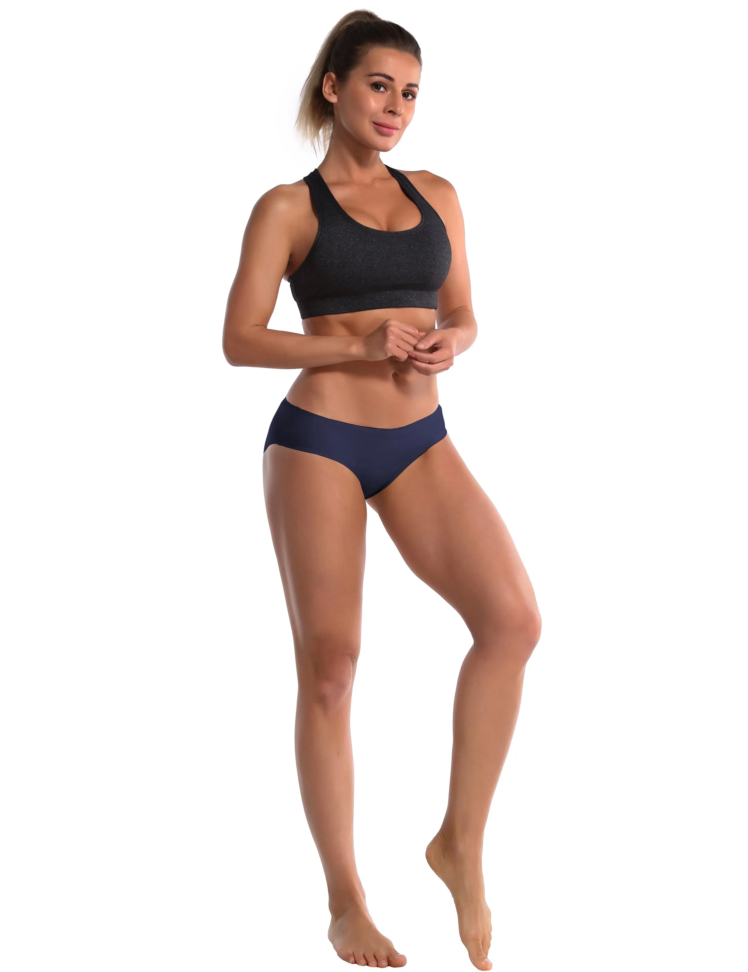 Invisibles Sports Bikini Underwear darknavy_yogastudio