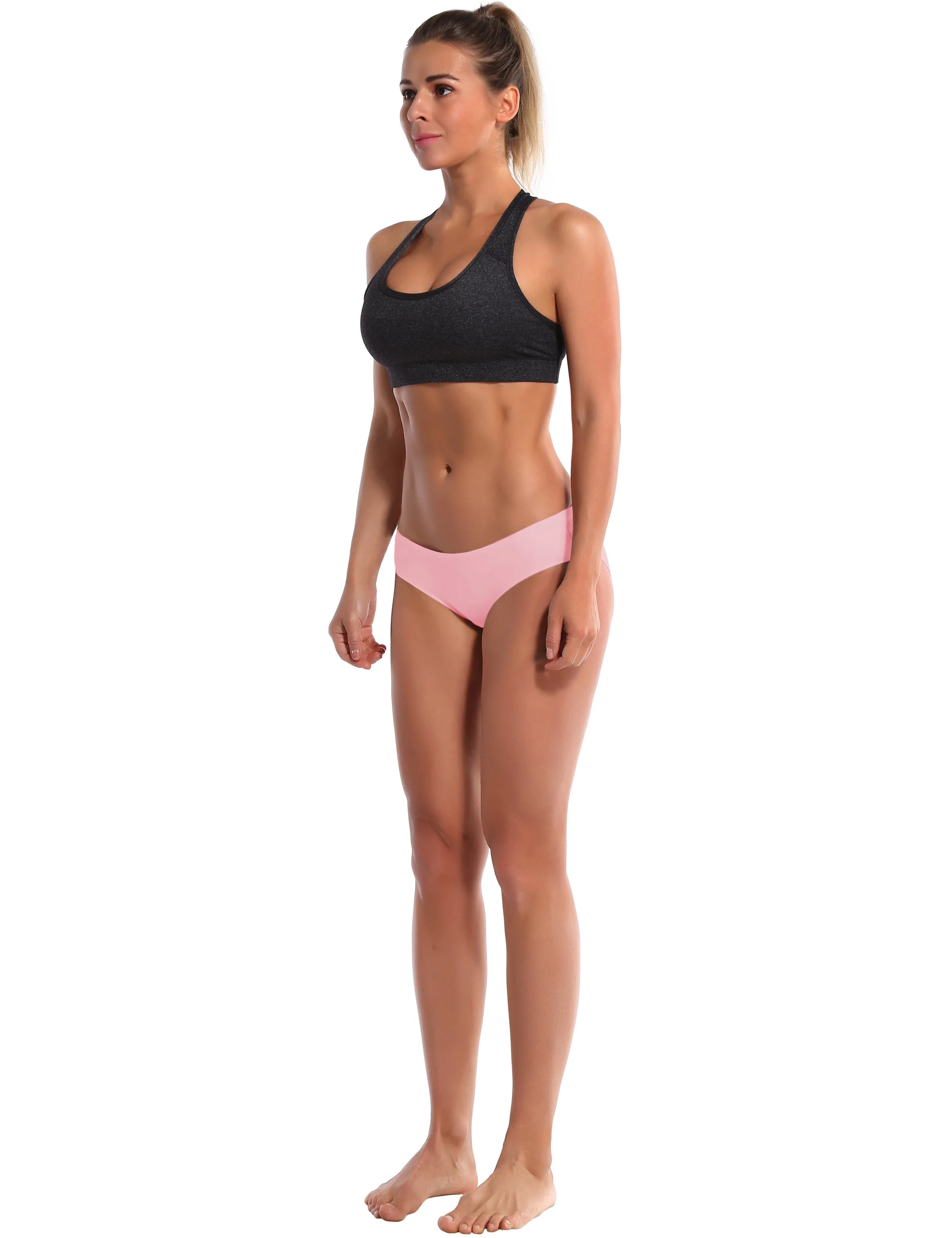 Invisibles Sports Bikini Underwear indipink_Running
