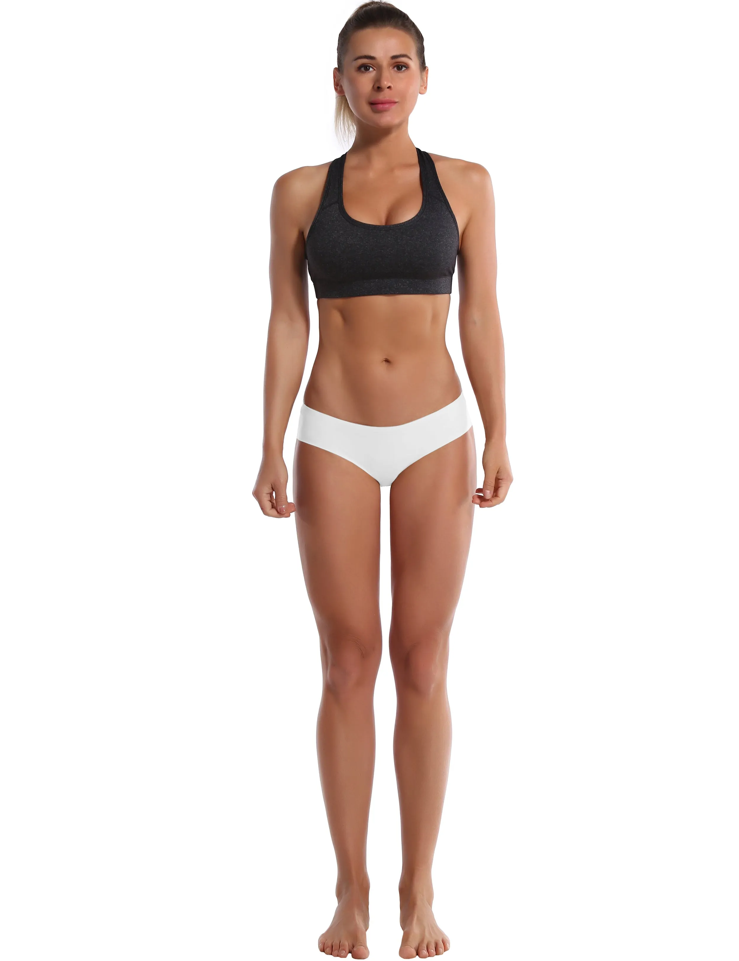 Invisibles Sports Bikini Underwear white_Pilates