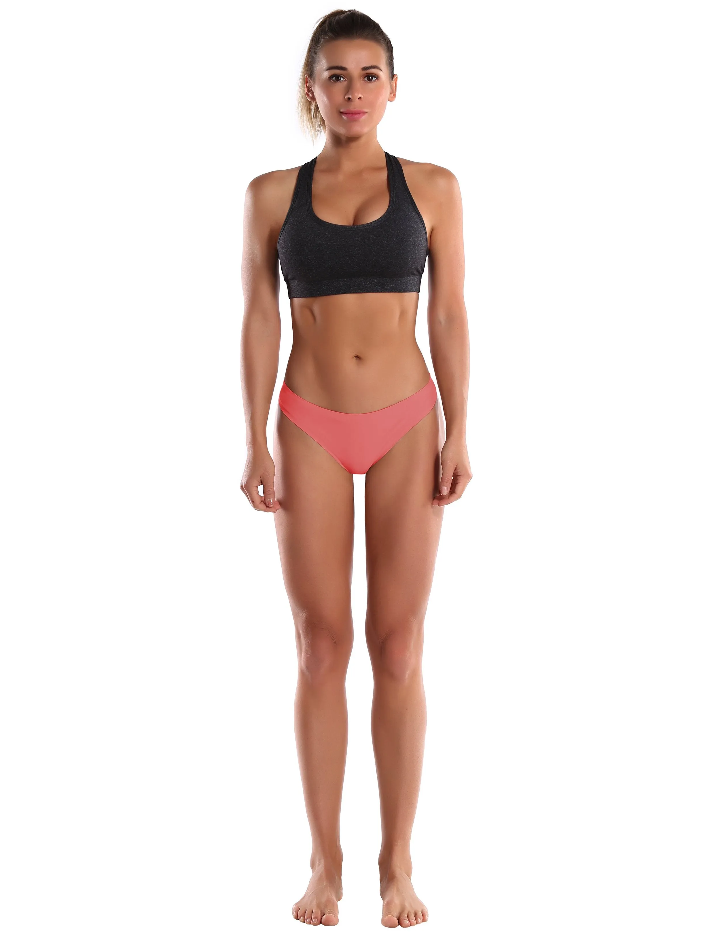 Invisibles Sports Thongs underwear Crushcoral ins_Plus Size