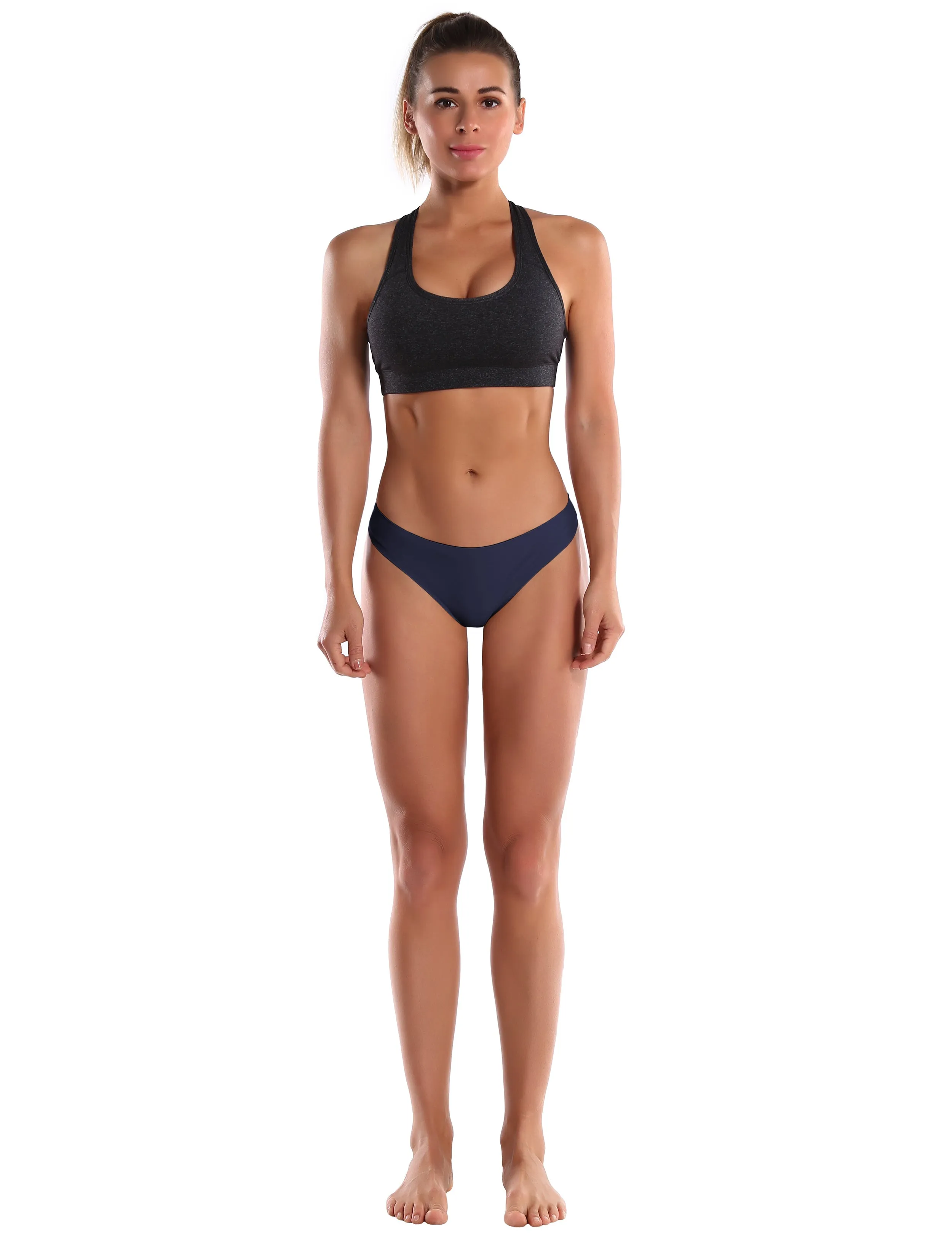 Invisibles Sports Thongs Underwear Darknavy_Pilates