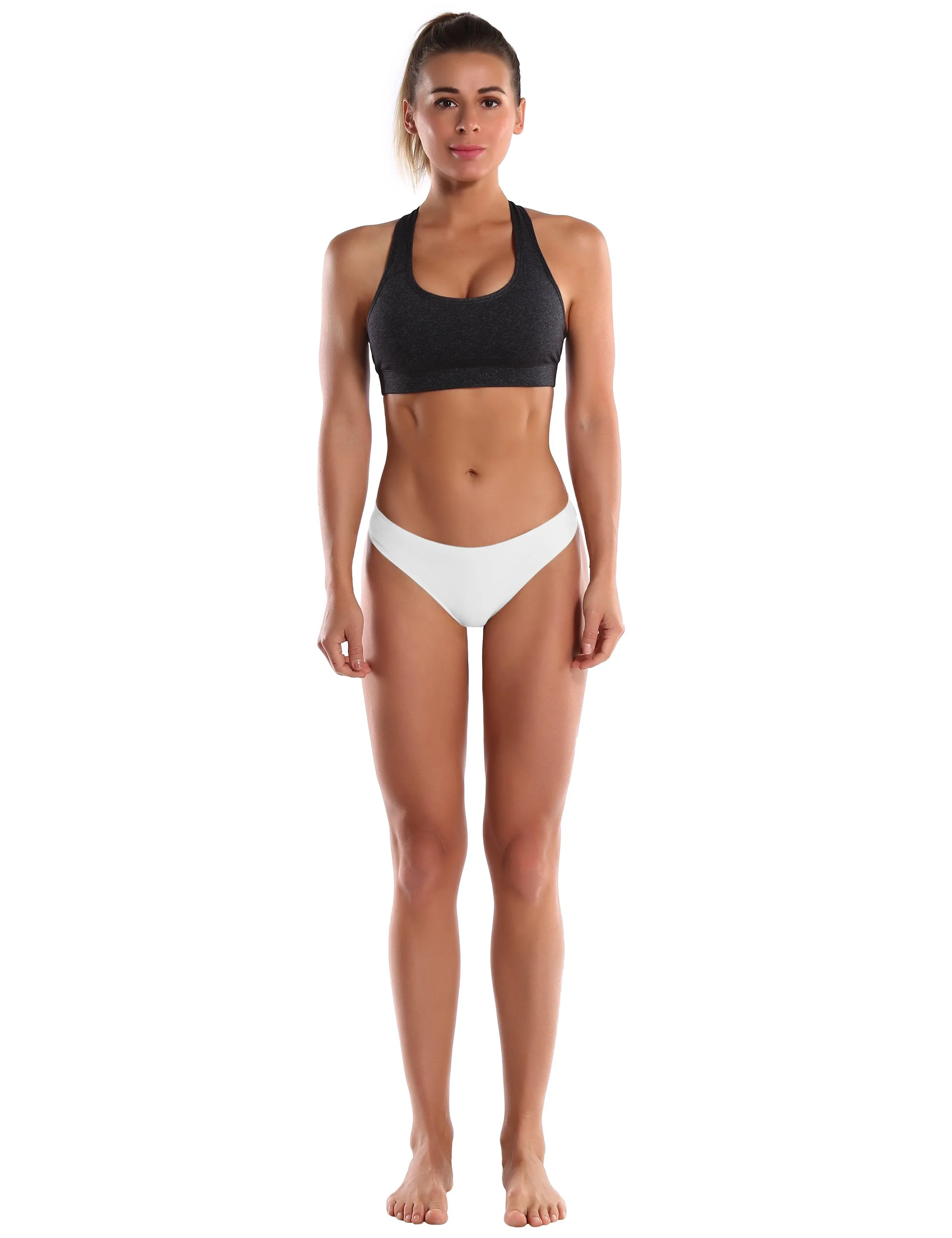 Invisibles Sports Thongs Underwear White ins_Tall Size