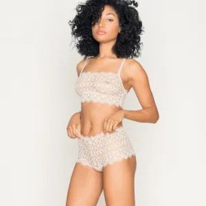 Italian Eco Lace Longline Bralette