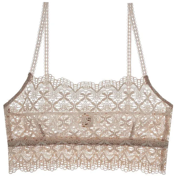 Italian Eco Lace Longline Bralette