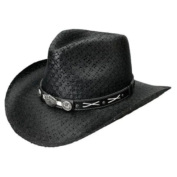 Jack Daniels Crisscross (JD03-705) – Shapeable Straw Cowboy Hat