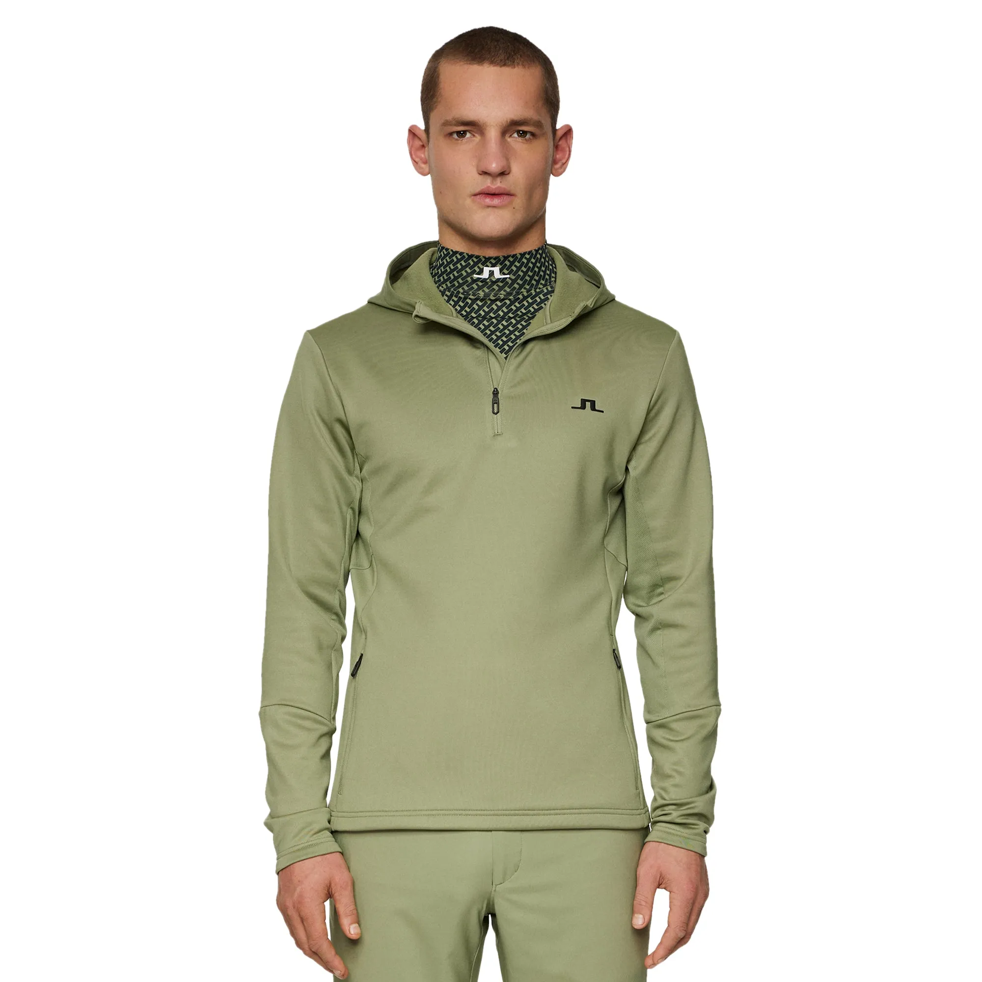 J.Lindeberg Golf Aerial 1/4 Zip Hoodie SS25