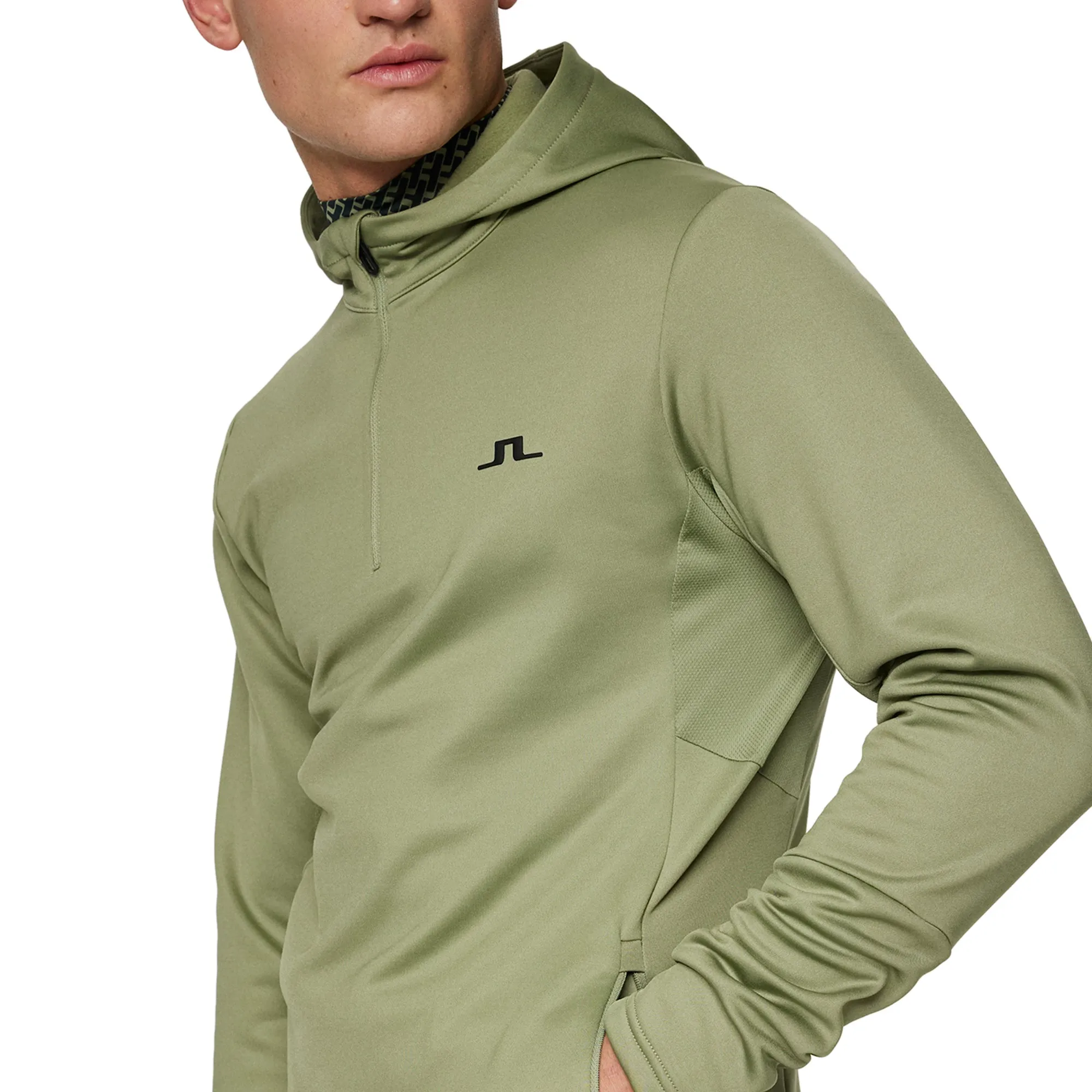 J.Lindeberg Golf Aerial 1/4 Zip Hoodie SS25