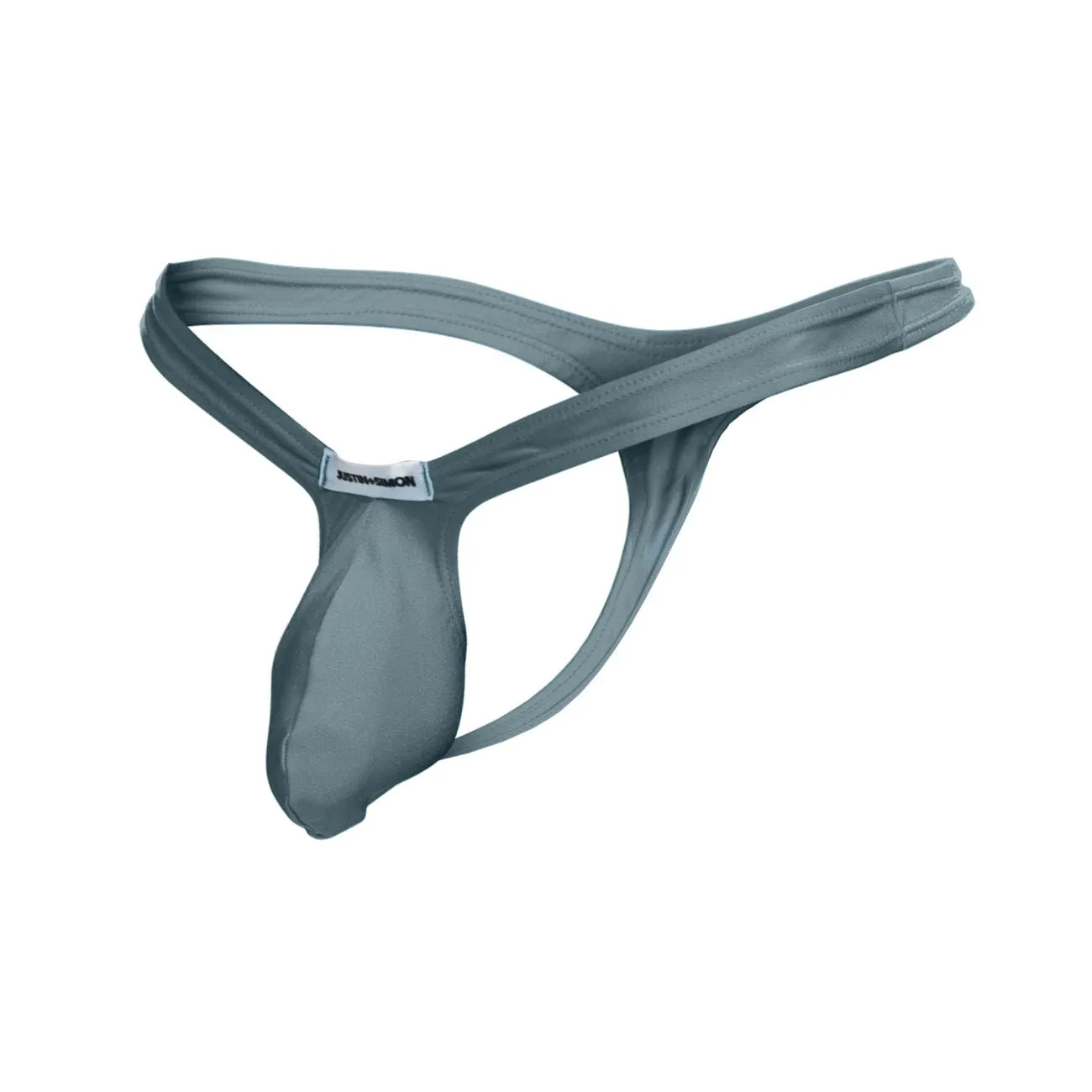 JUSTIN SIMON XSJBU02 Bulge Thongs Color Metal Green